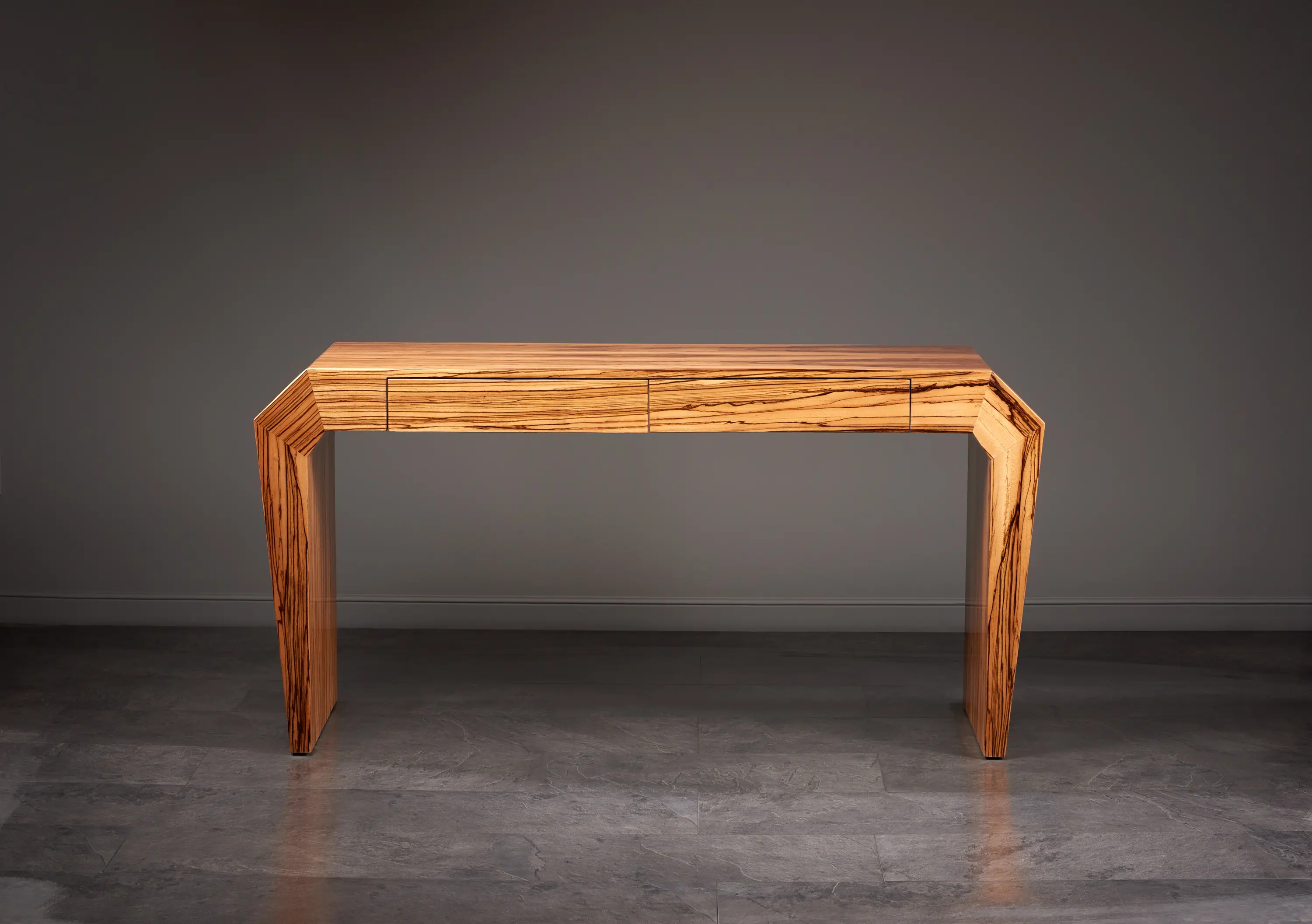 Sygnard - Eliot | Eliot Writing Desk Zebrano