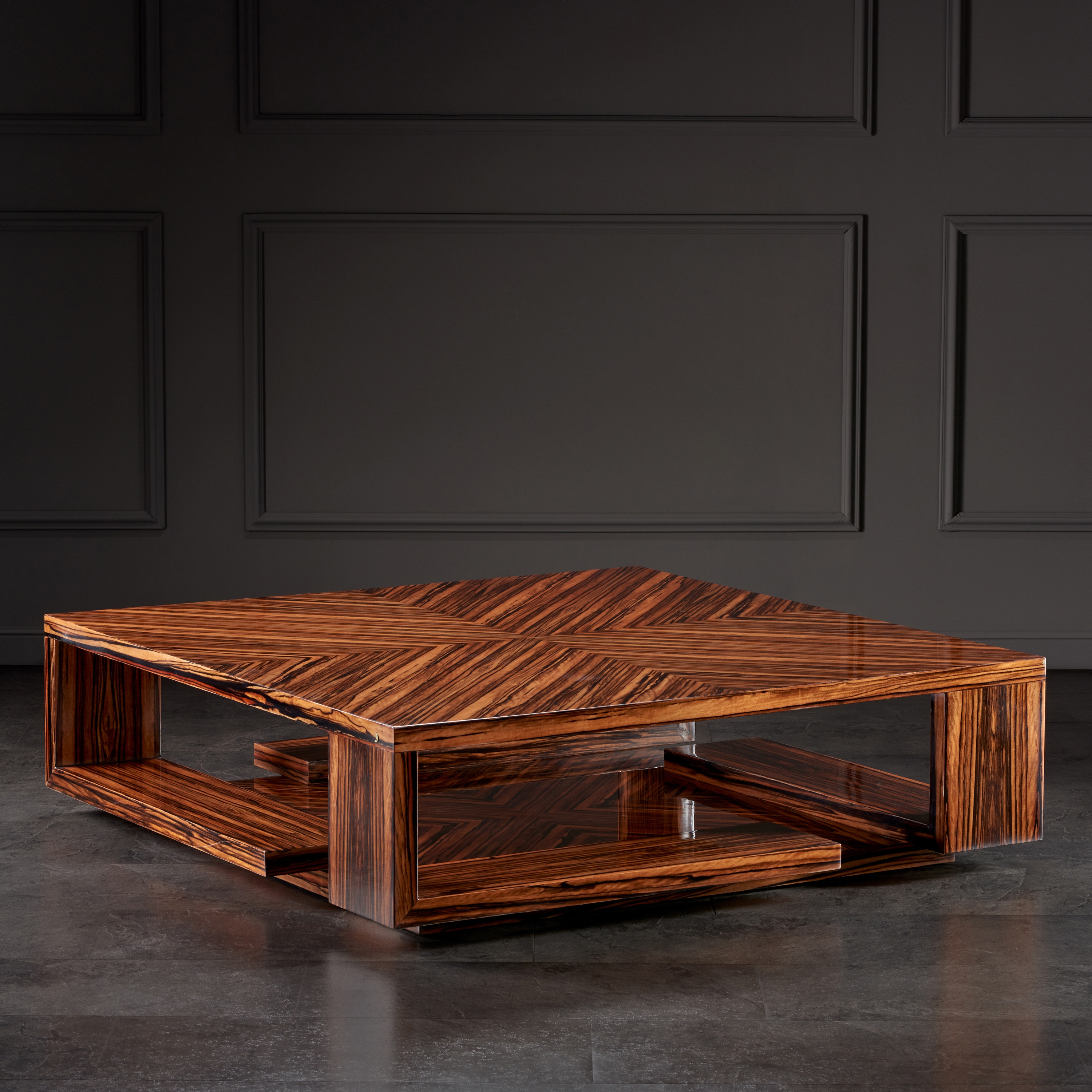 Mostrar el producto Lyric | Lyric Large Coffee Table Macassar del fabricante Sygnard
