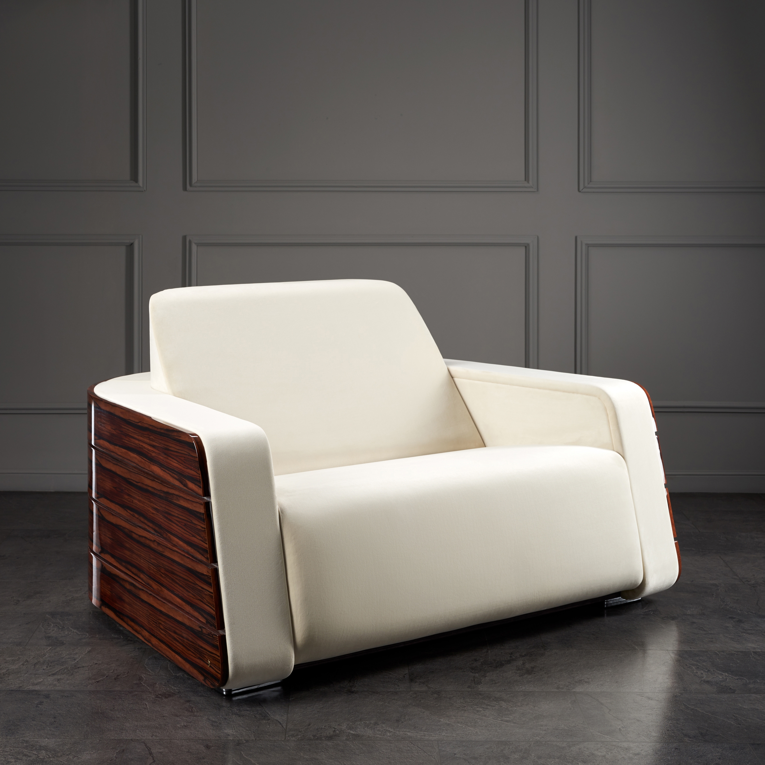 Mostrar el producto Odeon | Odeon Armchair Double Macassar del fabricante Sygnard