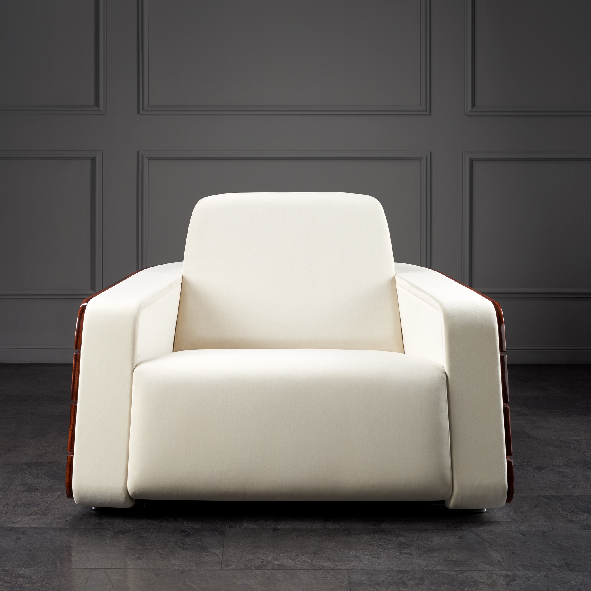 Mostrar el producto Odeon | Odeon Armchair Single Macassar del fabricante Sygnard