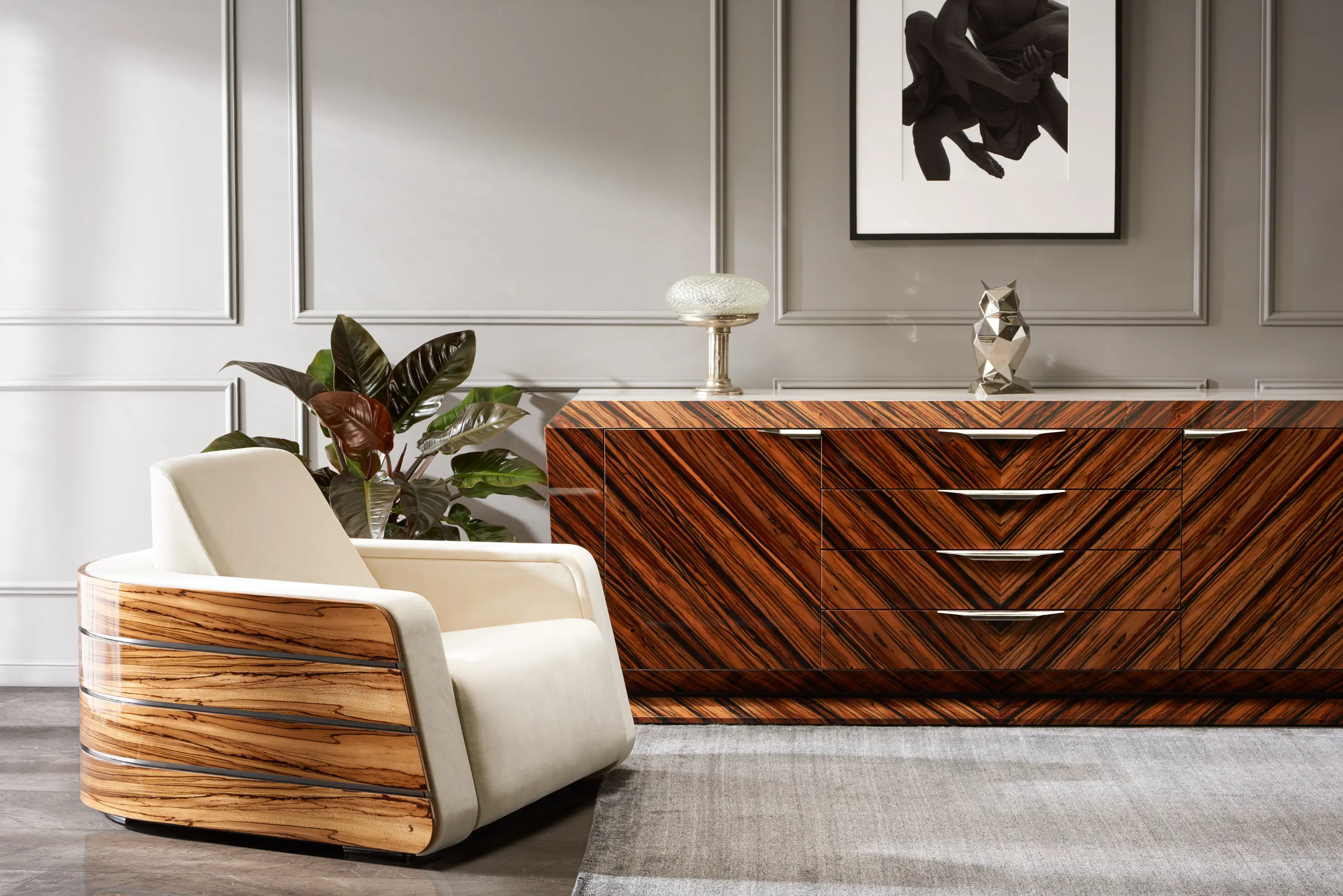 Sygnard - Odeon | Odeon Armchair Single Zebrano