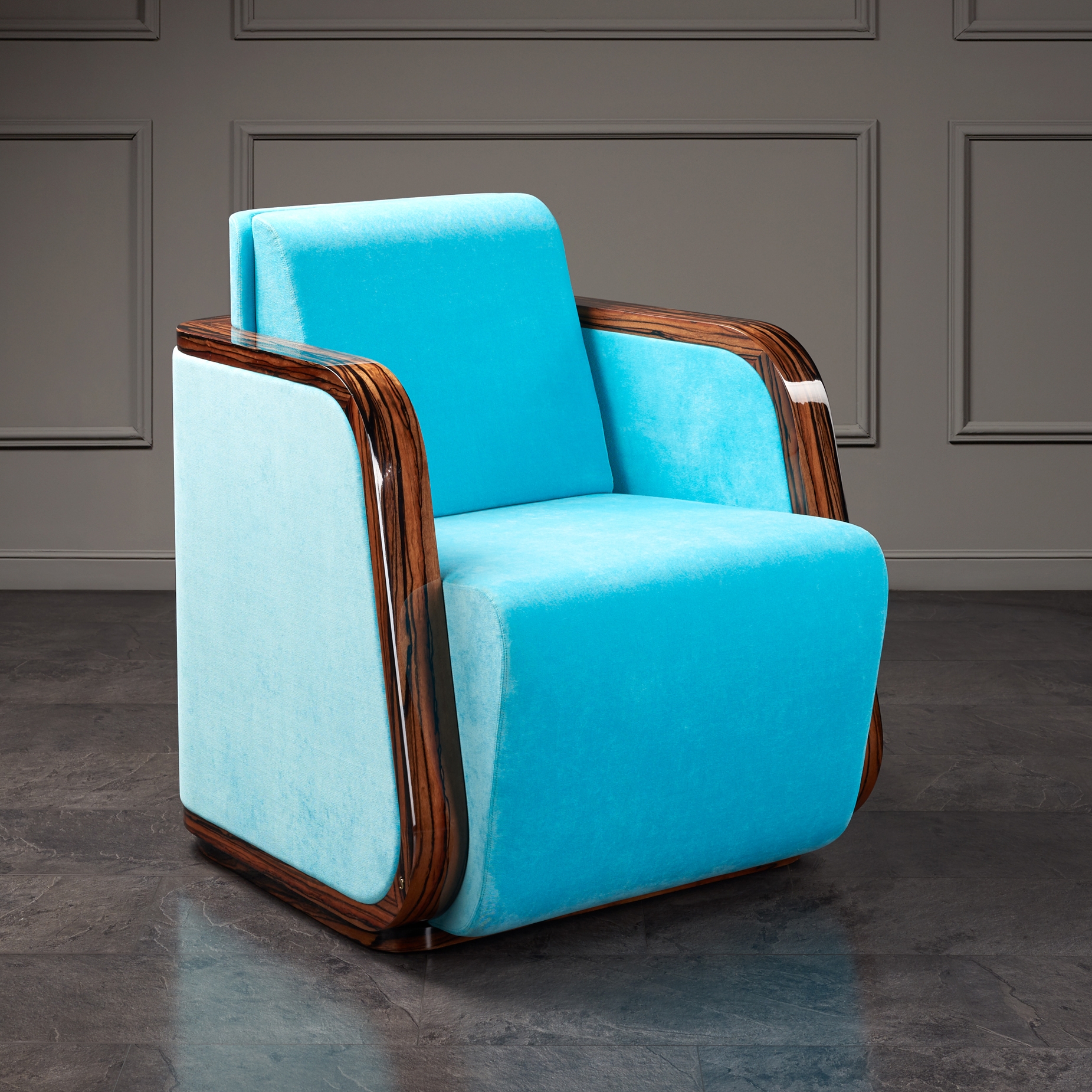 Mostrar el producto Poirot | Poirot Lounge Armchair Macassar del fabricante Sygnard