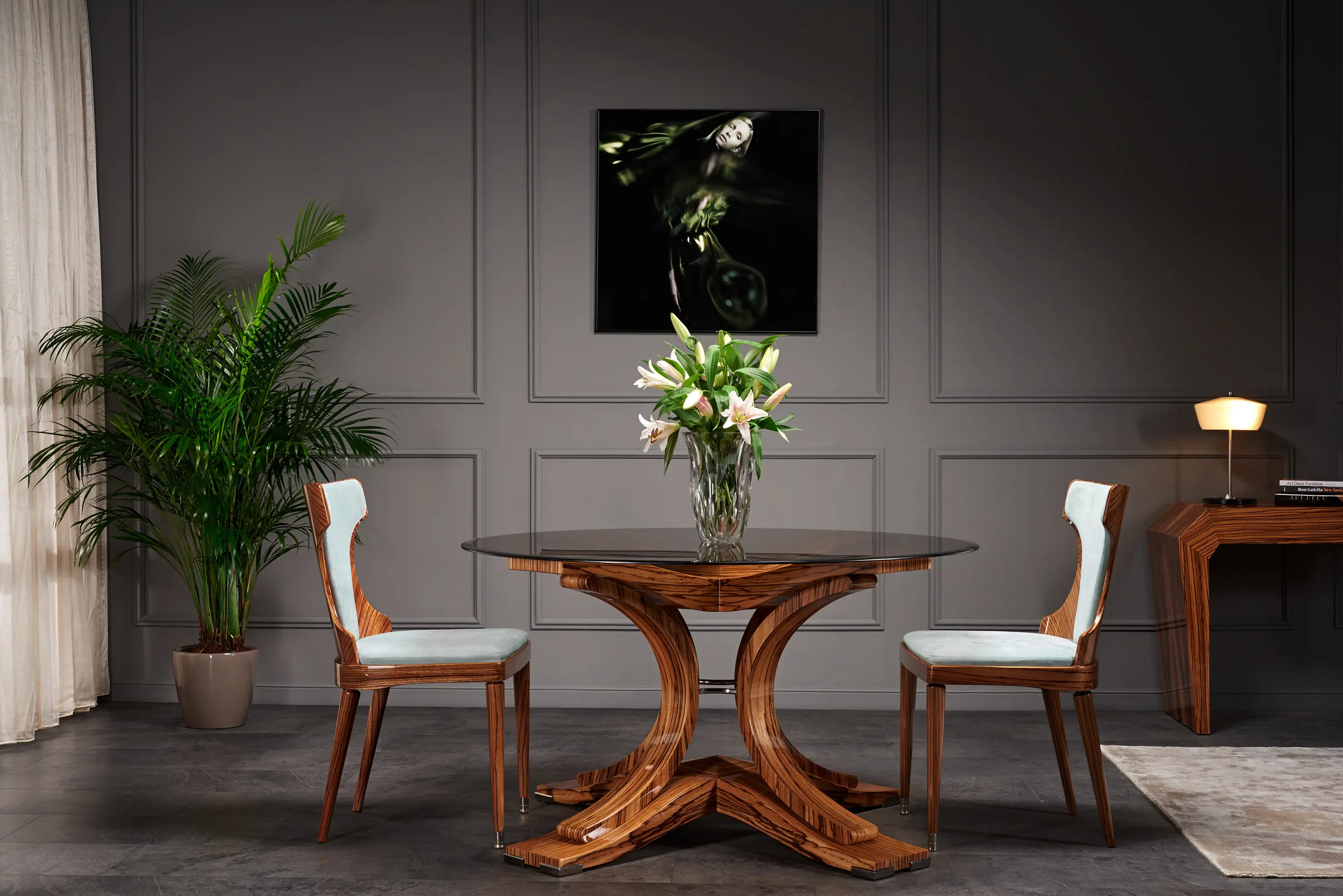 Sygnard - Sax | Sax Dining Table Single Zebrano