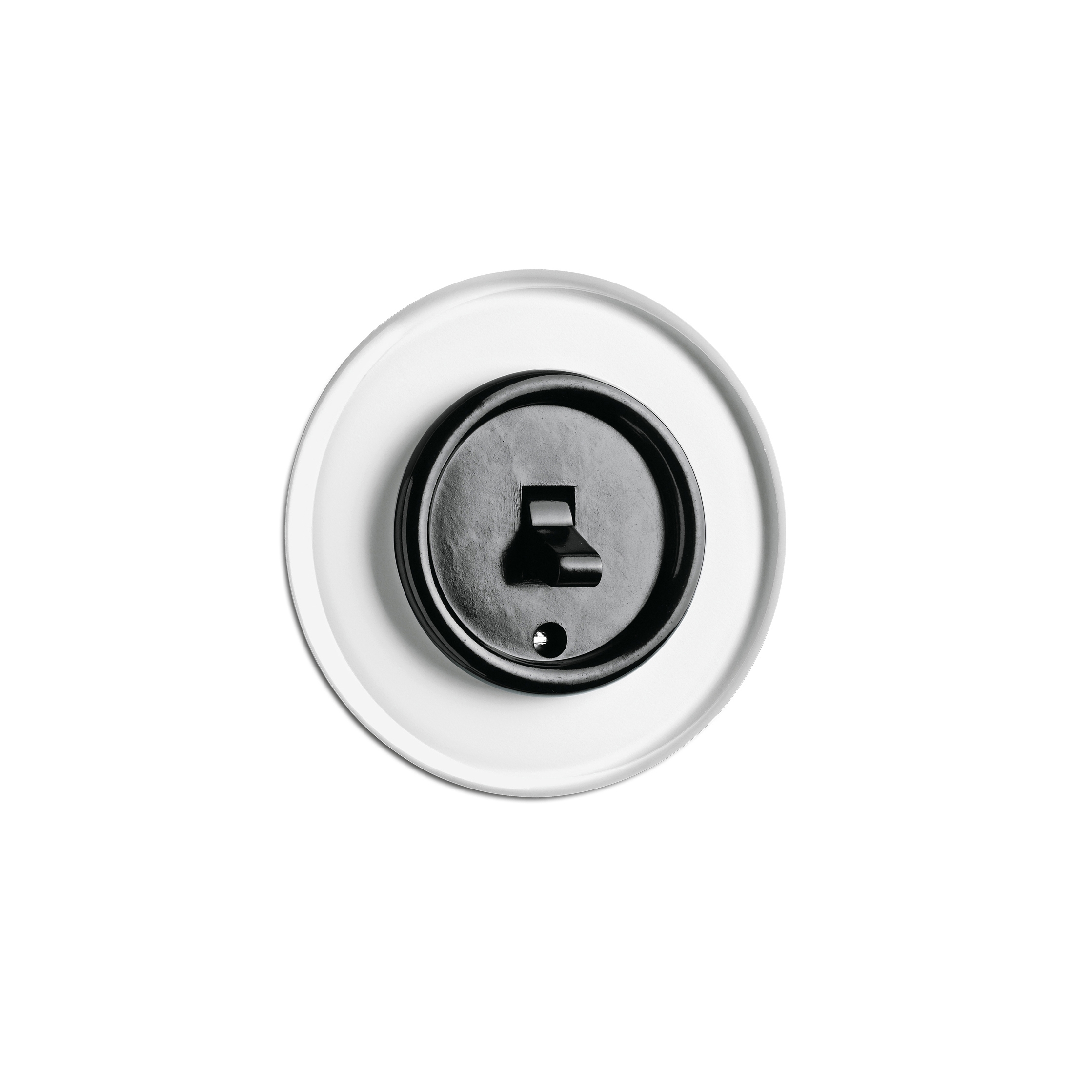 Mostra il prodotto Toggle switch white glass bakelite del produttore THPG