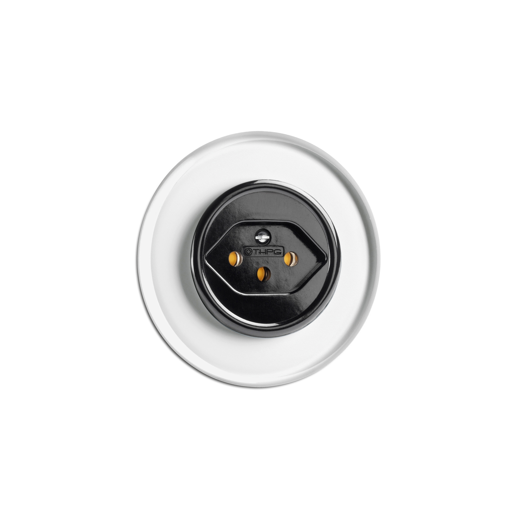 Display product Outlet white glass bakelite swiss version from manufacturer THPG