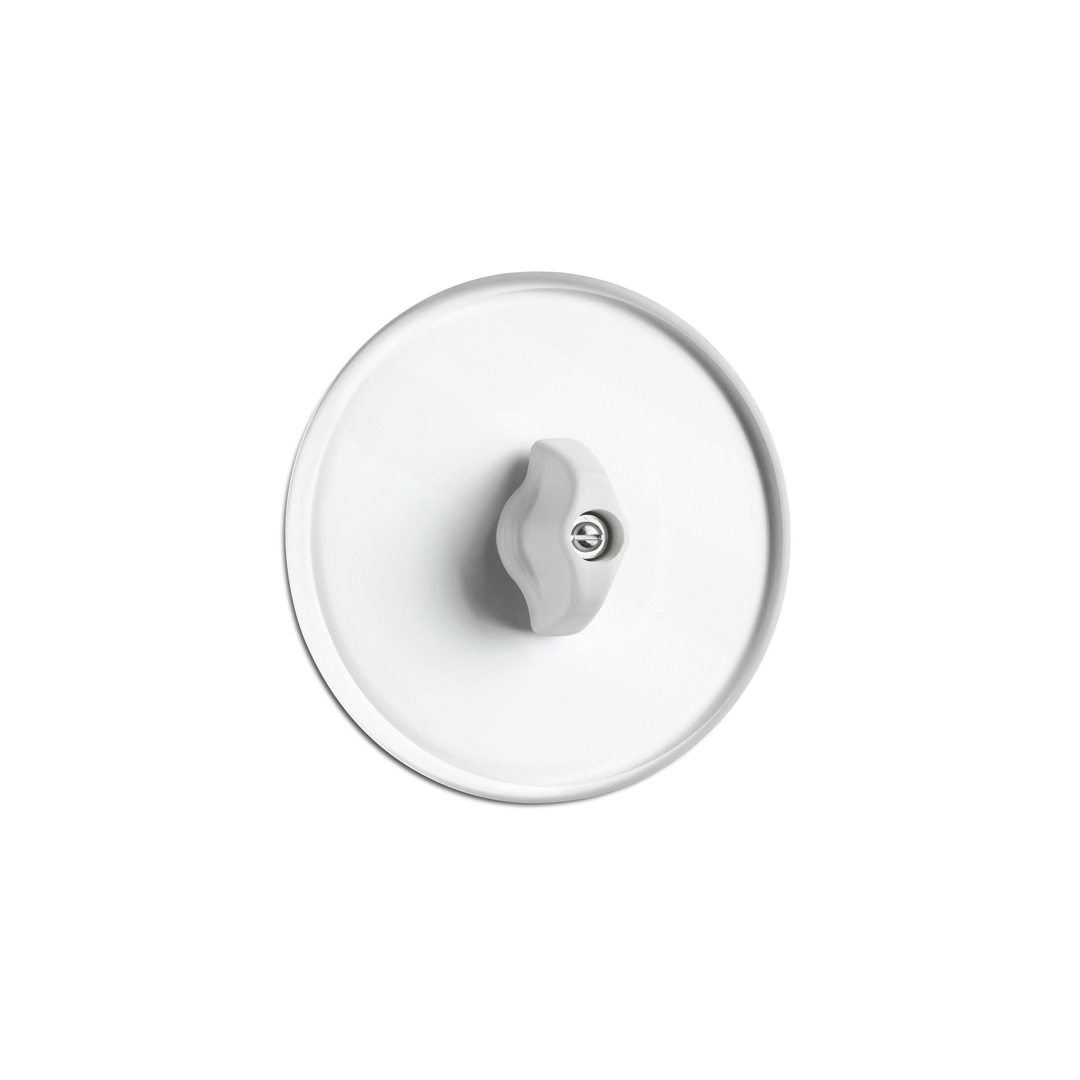 Mostrar el producto Over-centre rotary switch white glass duroplast del fabricante THPG