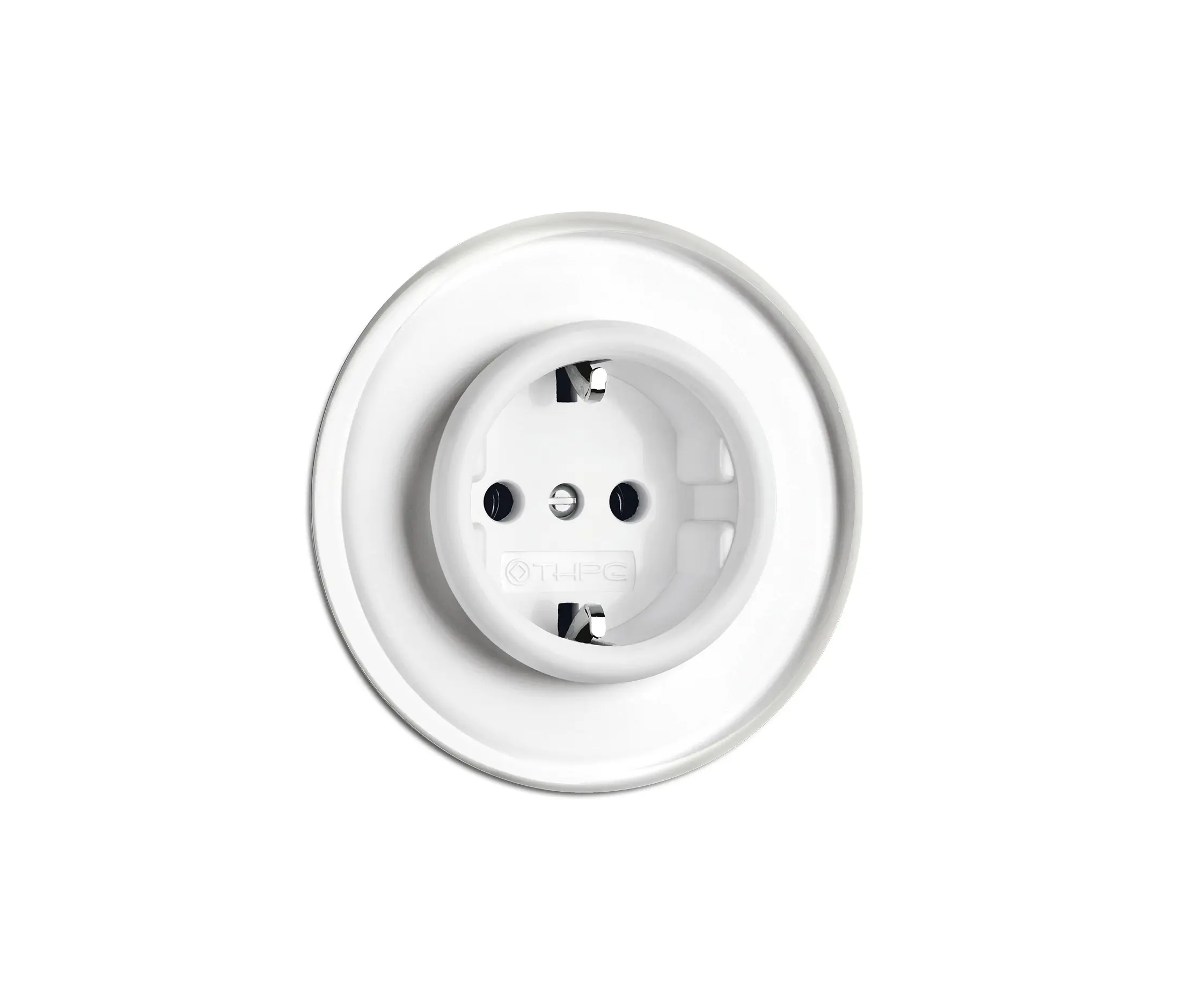 THPG - Outlet white glass duroplast