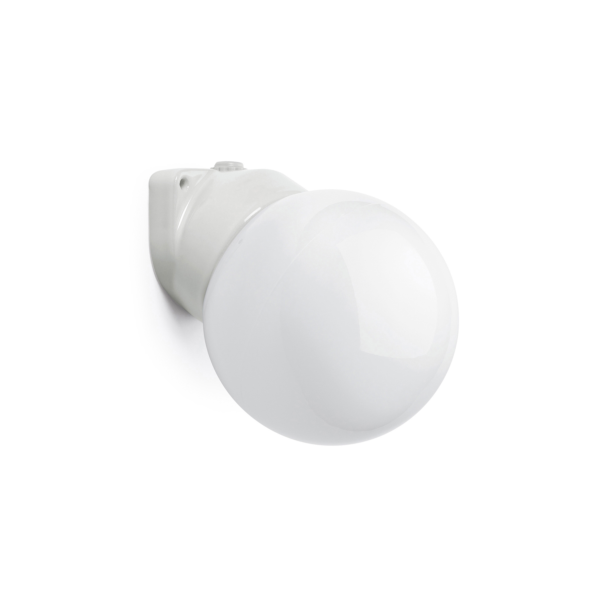 Afficher le produit Lindner Lisilux - Opal glass wall lamp with fixed arm du fabricant THPG