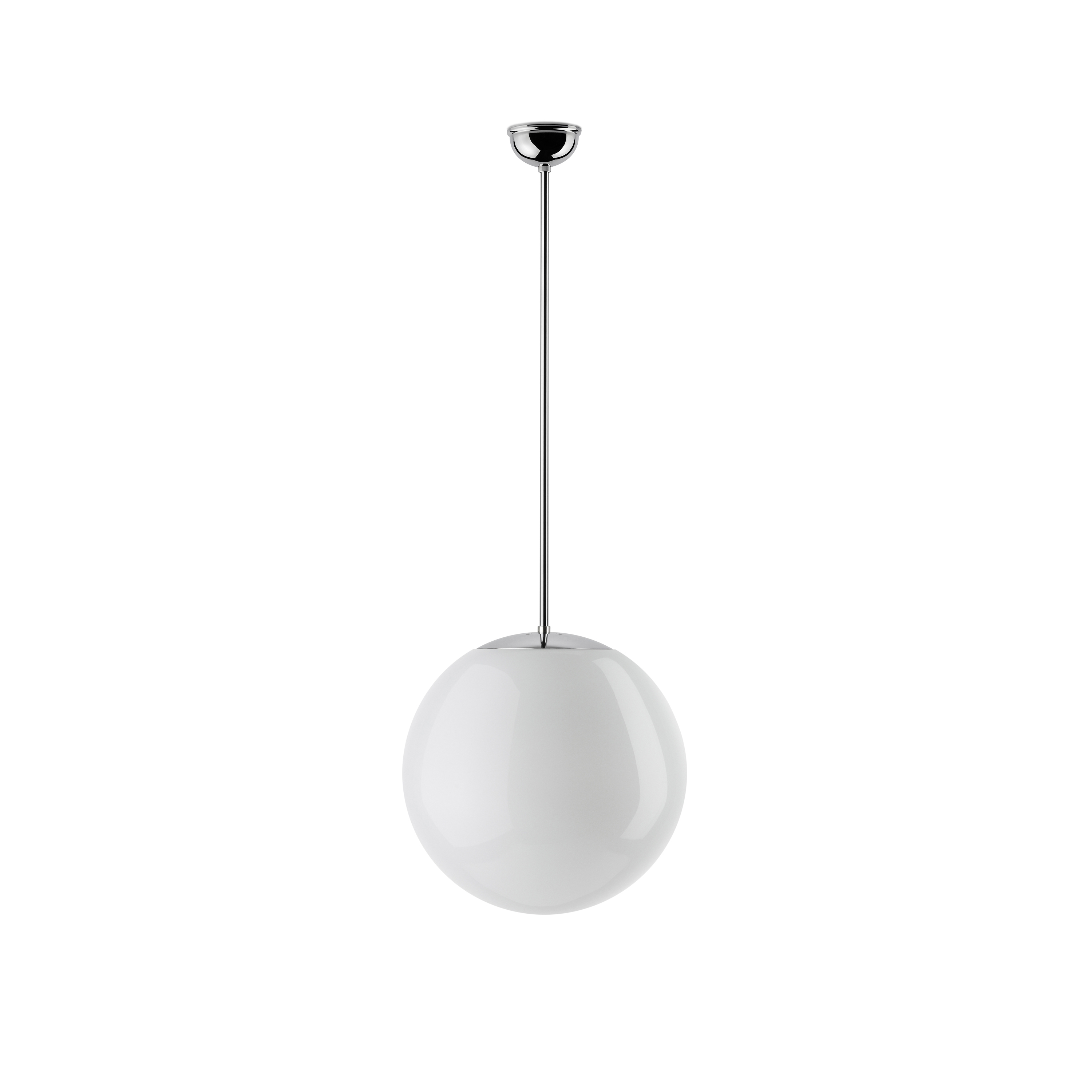 Afficher le produit Opal glass globe, pendant tube 80cm du fabricant THPG