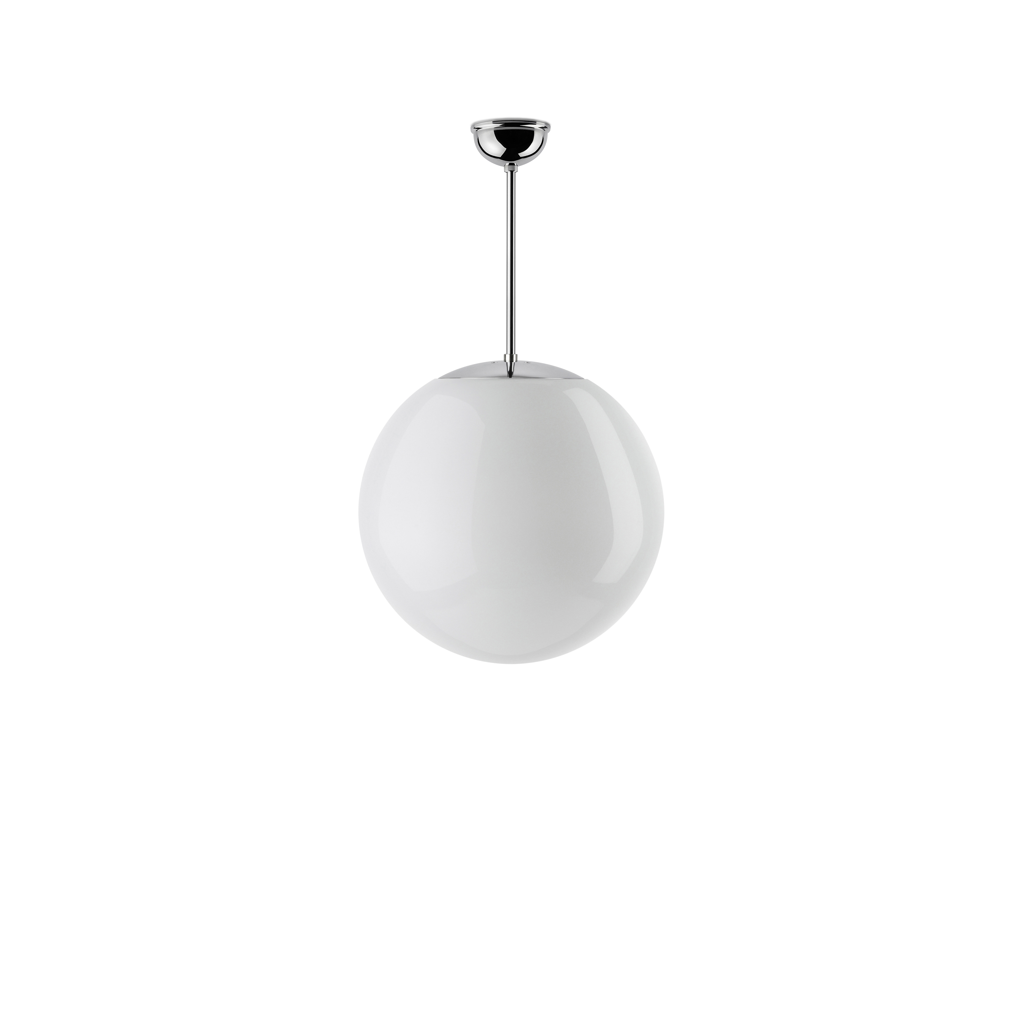 Afficher le produit Opal glass globe, pendant tube 30cm du fabricant THPG