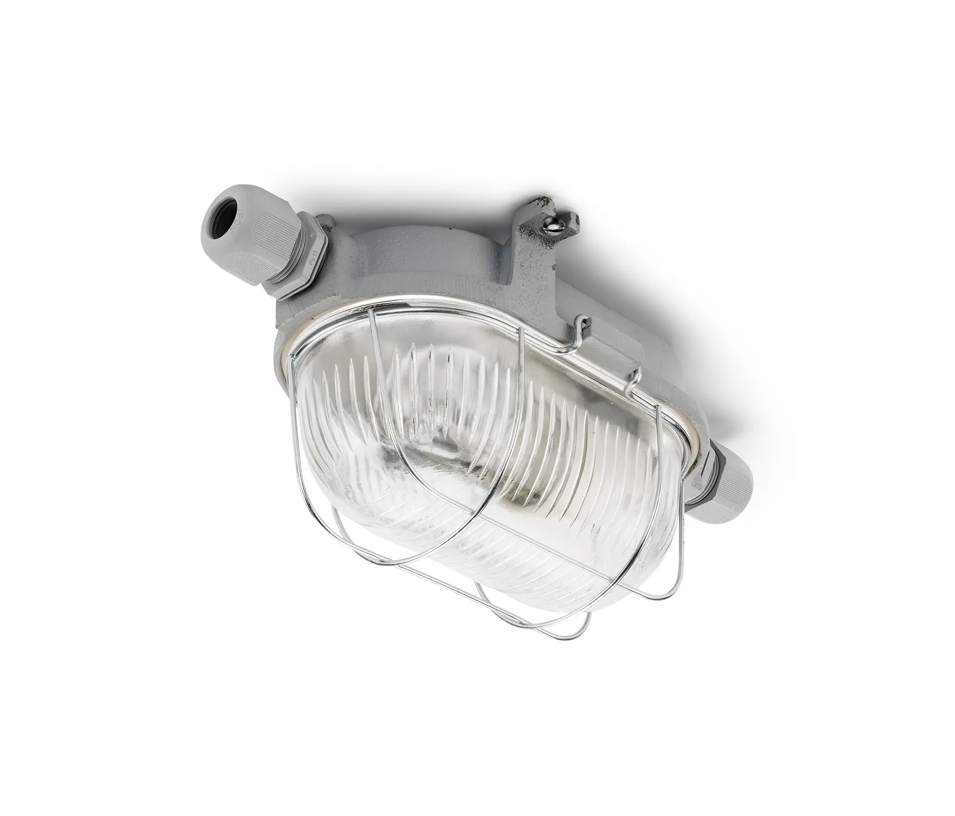 THPG - Cast iron cellar lamp oval small
