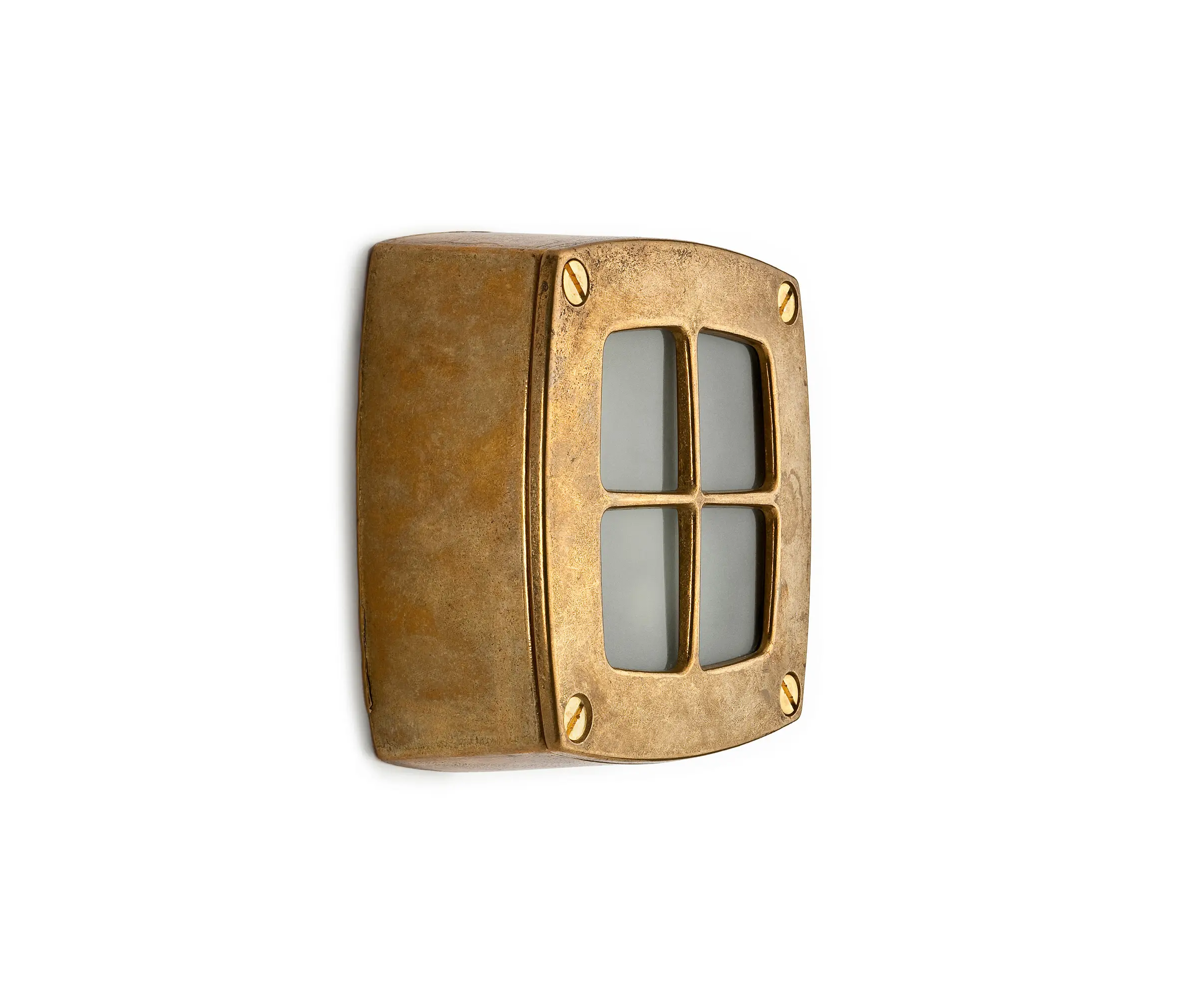 THPG - Wall light brass with lattice