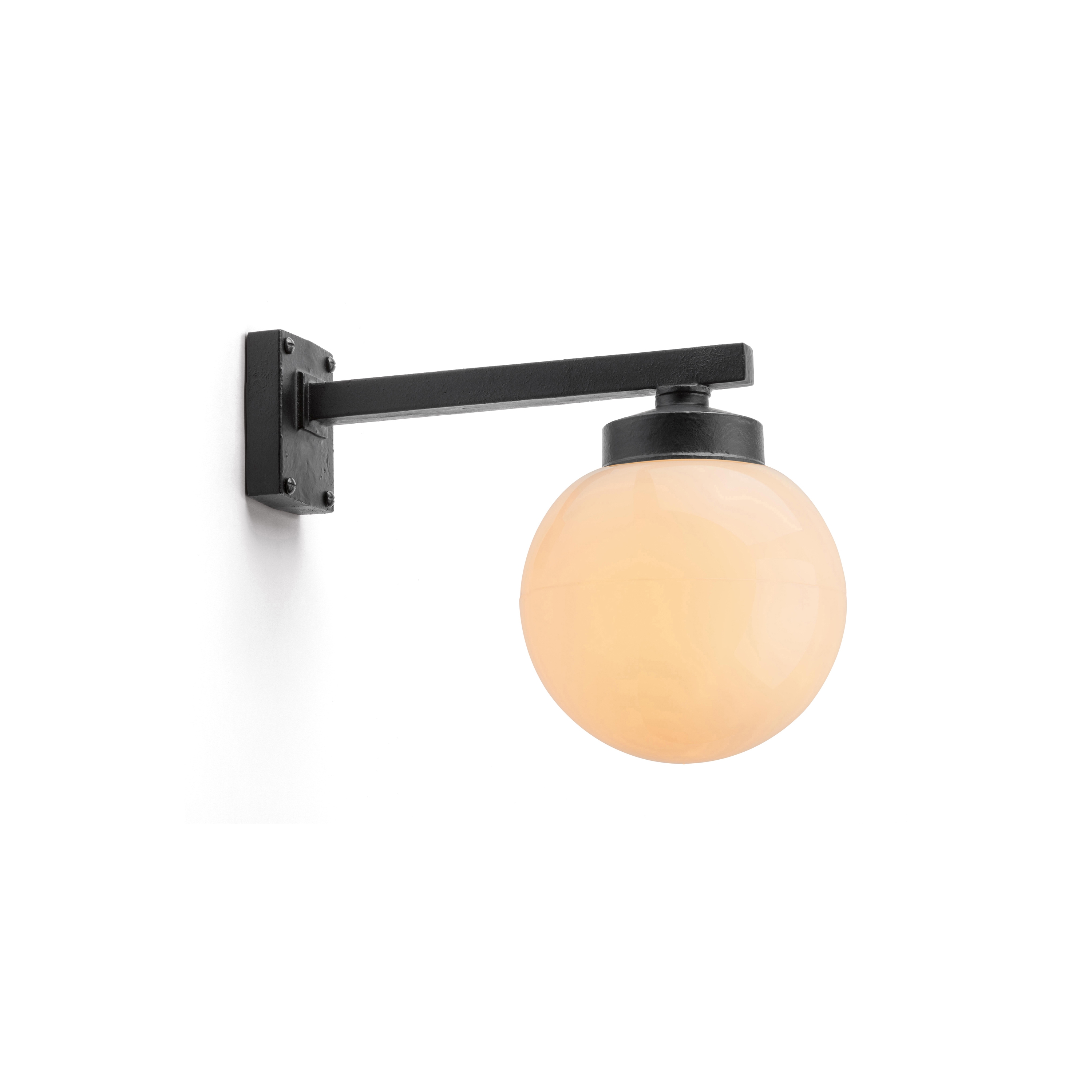 Display product Wall lamp cast iron black from manufacturer THPG