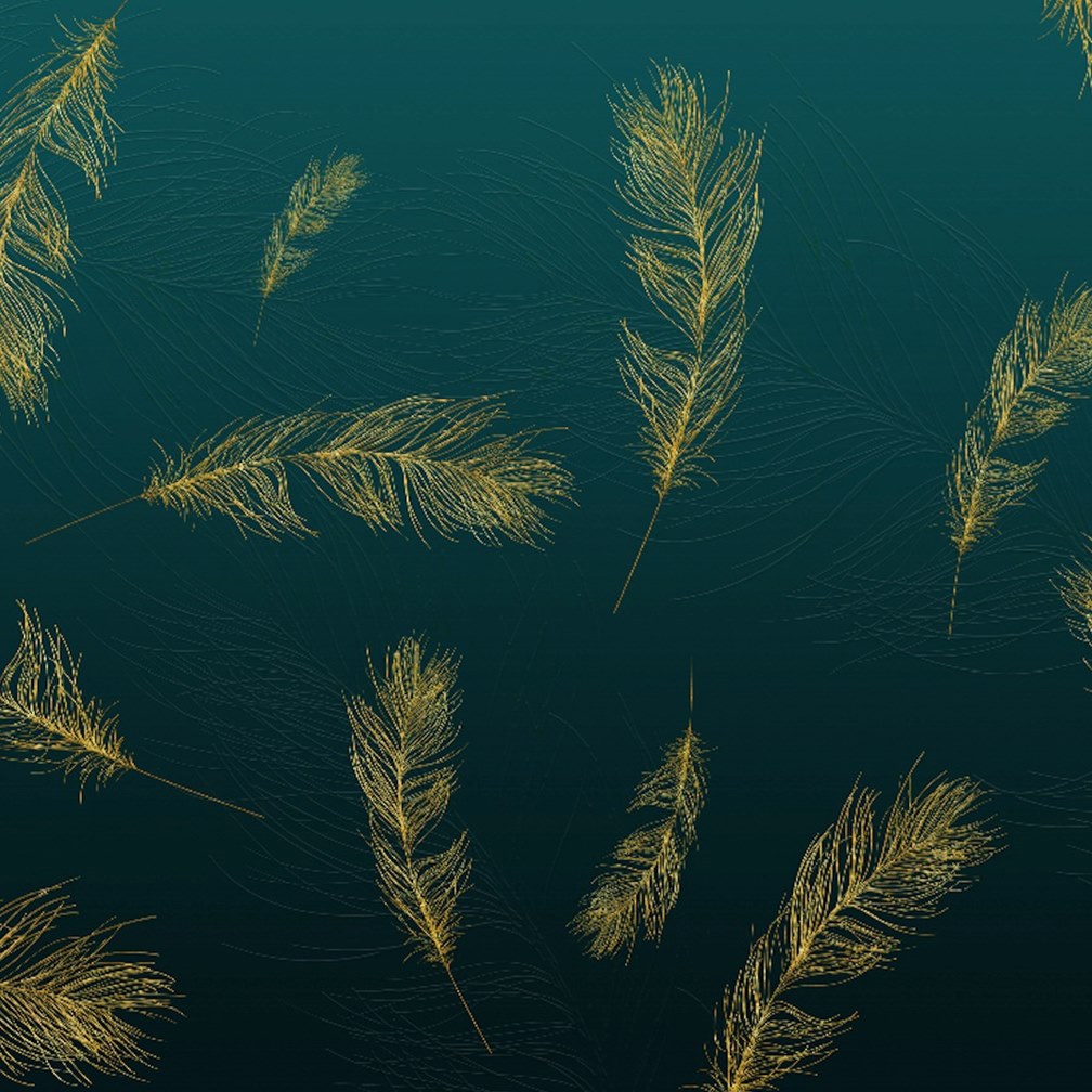 Déco | Feathers Green