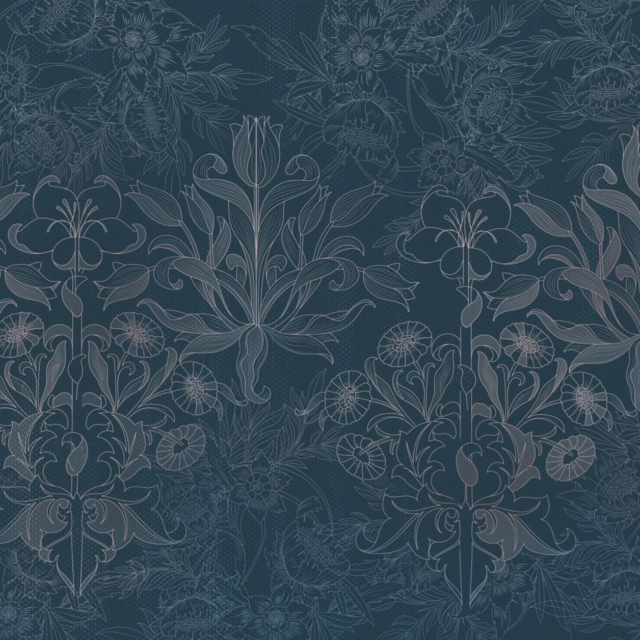 Déco | Flower Fantasy Blue