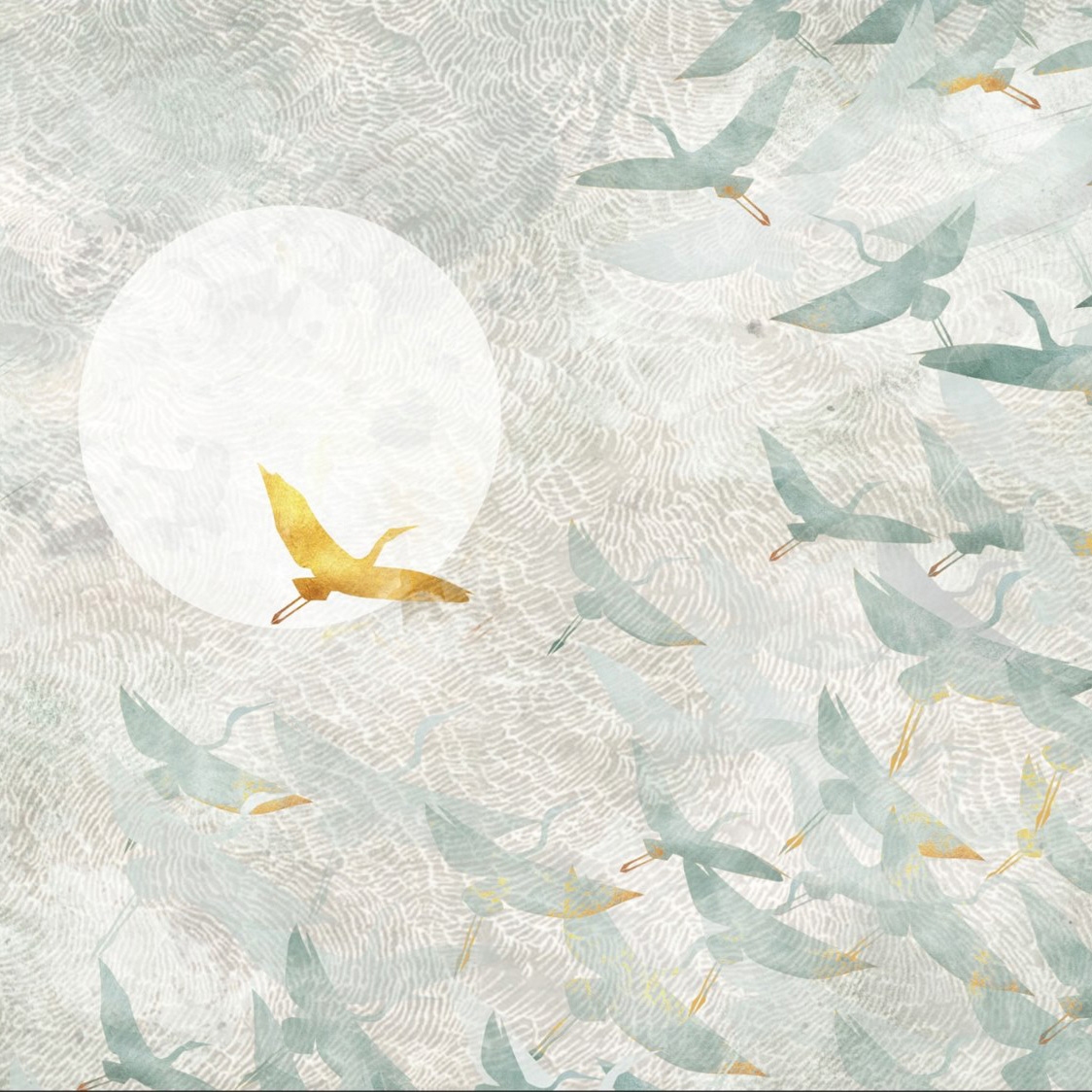 Produkt Japan | Birds and Waves Gold des Herstellers Officinarkitettura anzeigen