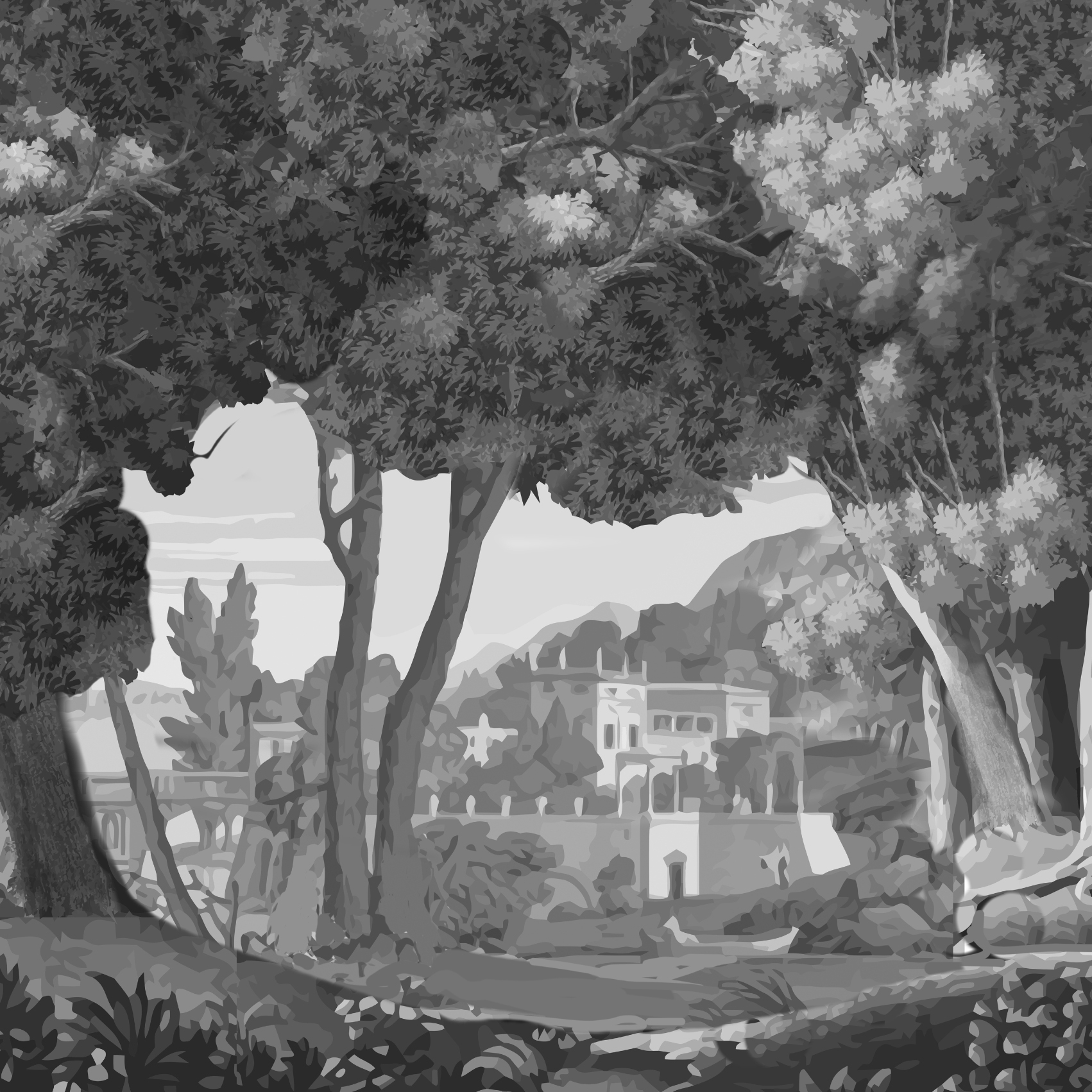 Mostra il prodotto Panorama | Trompe-l'œil b del produttore Officinarkitettura