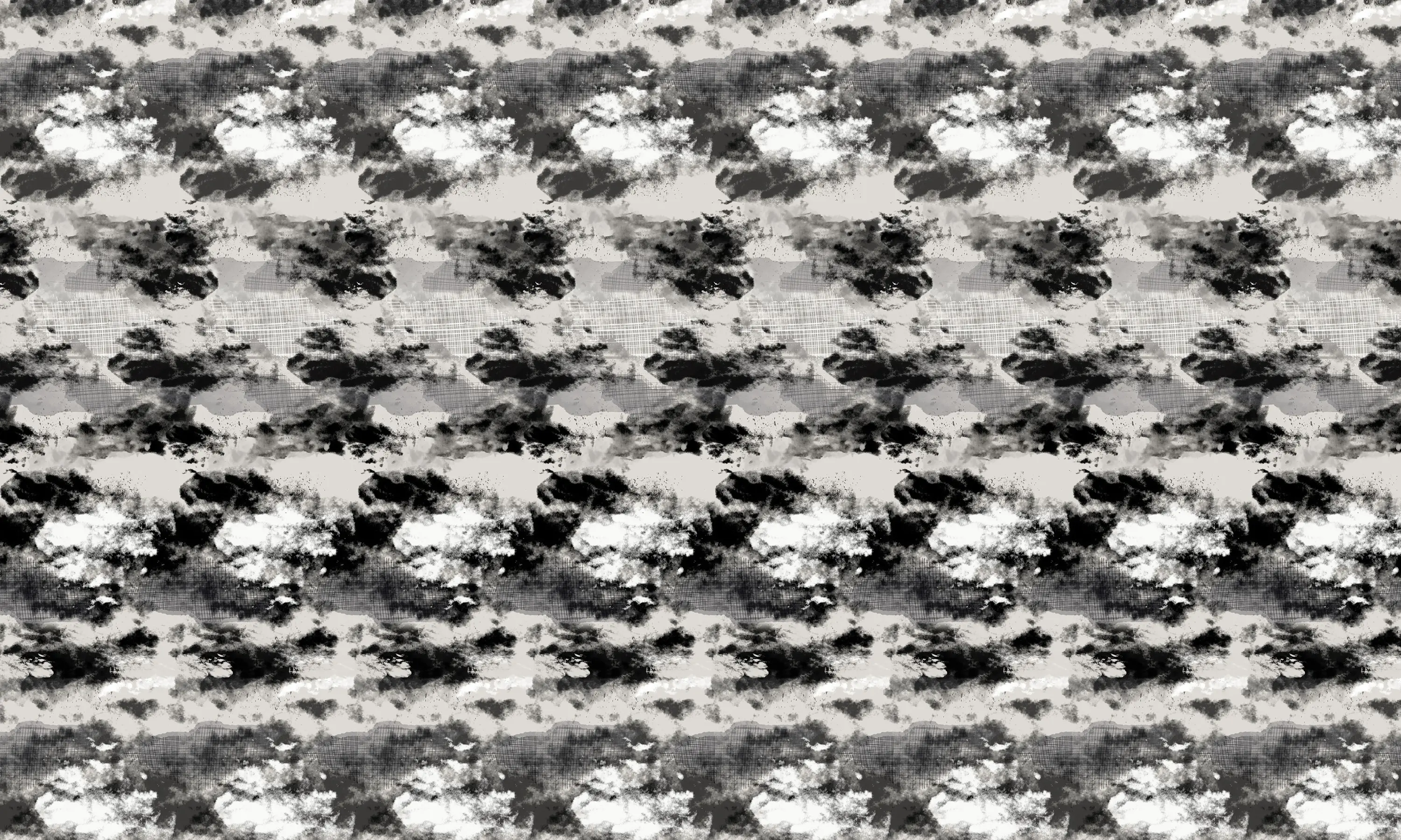 Officinarkitettura - Pattern design | Clouds Black