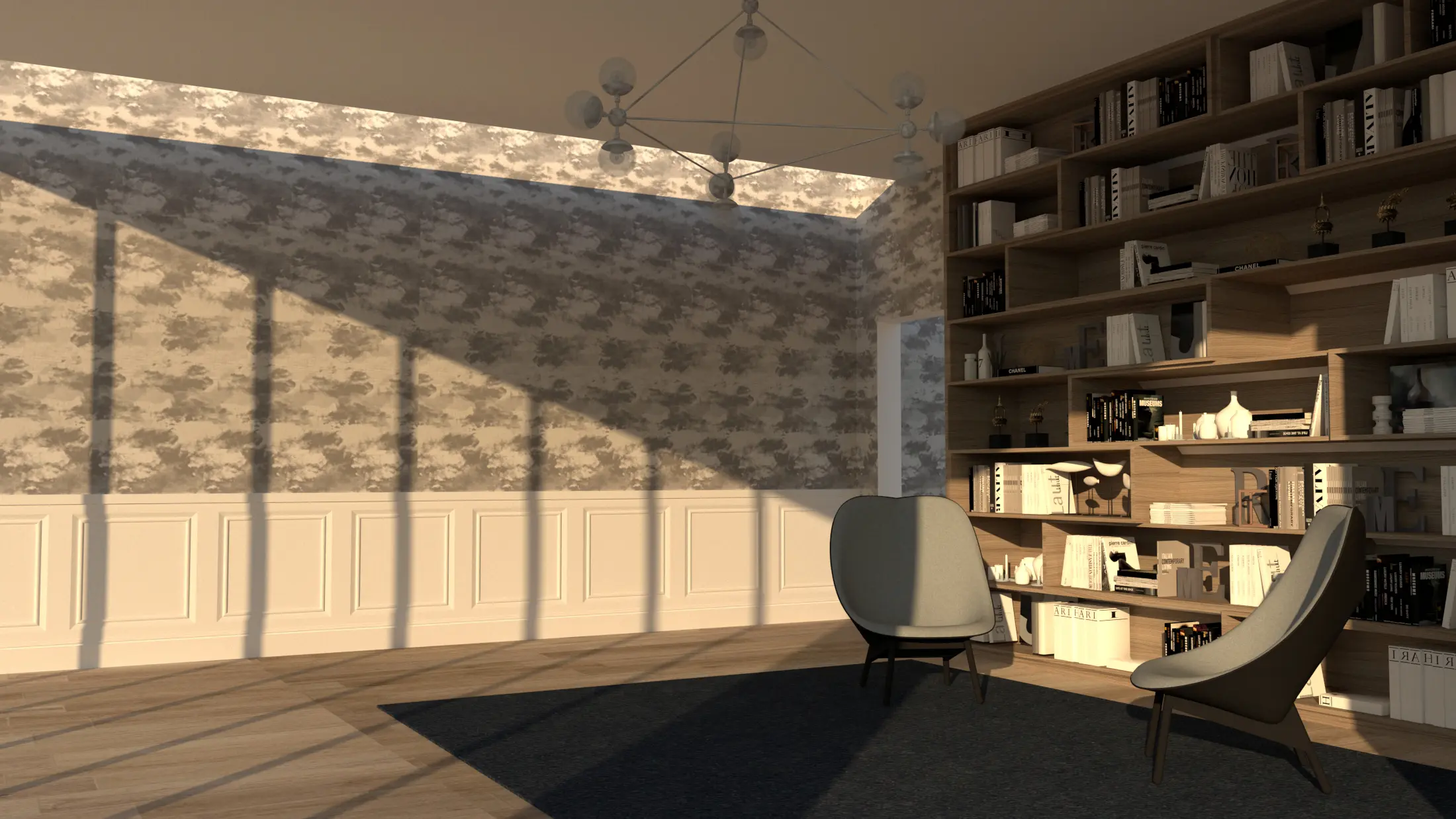 Officinarkitettura - Pattern design | Clouds Grey