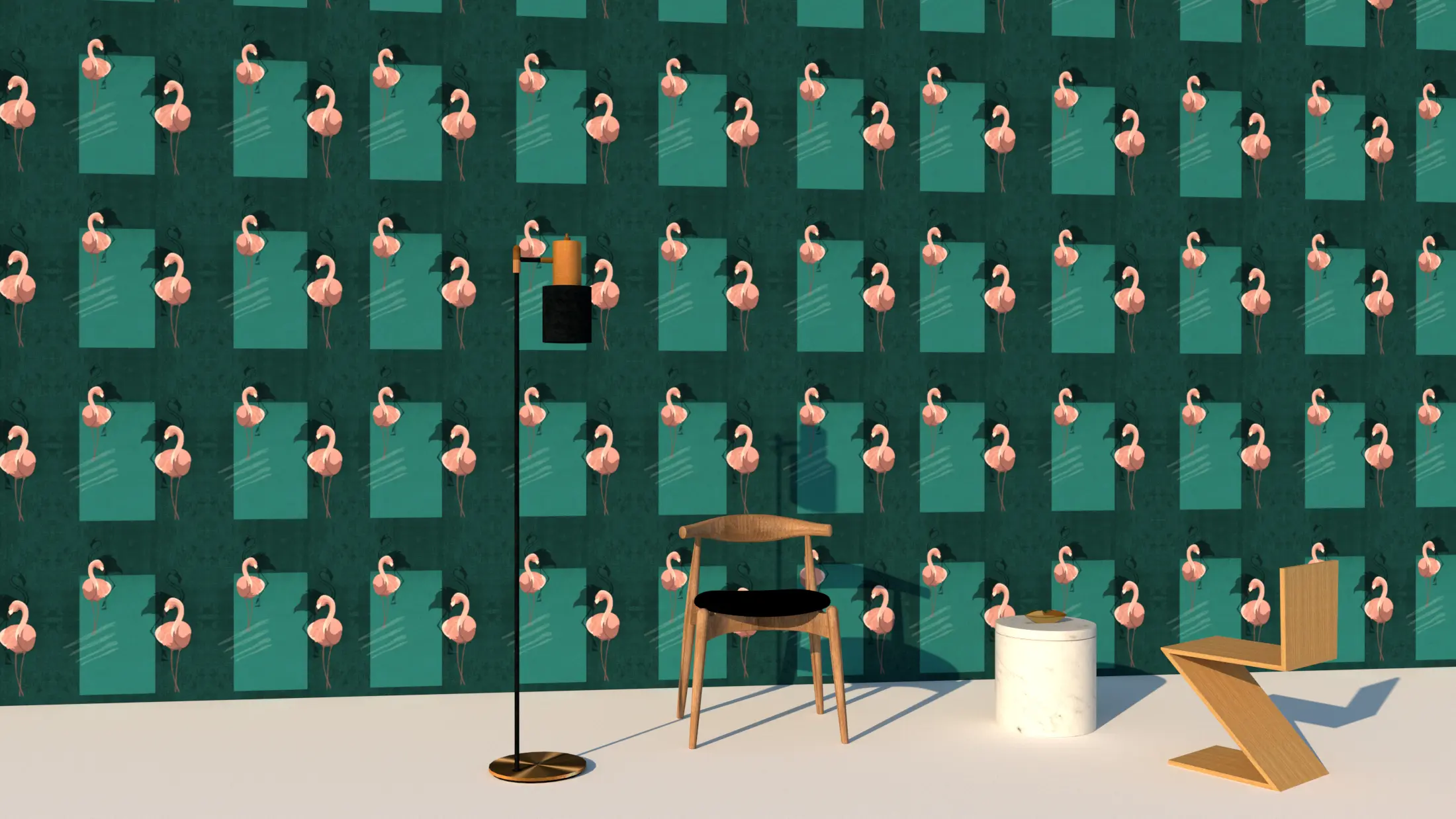 Officinarkitettura - Pattern design | Flamingo