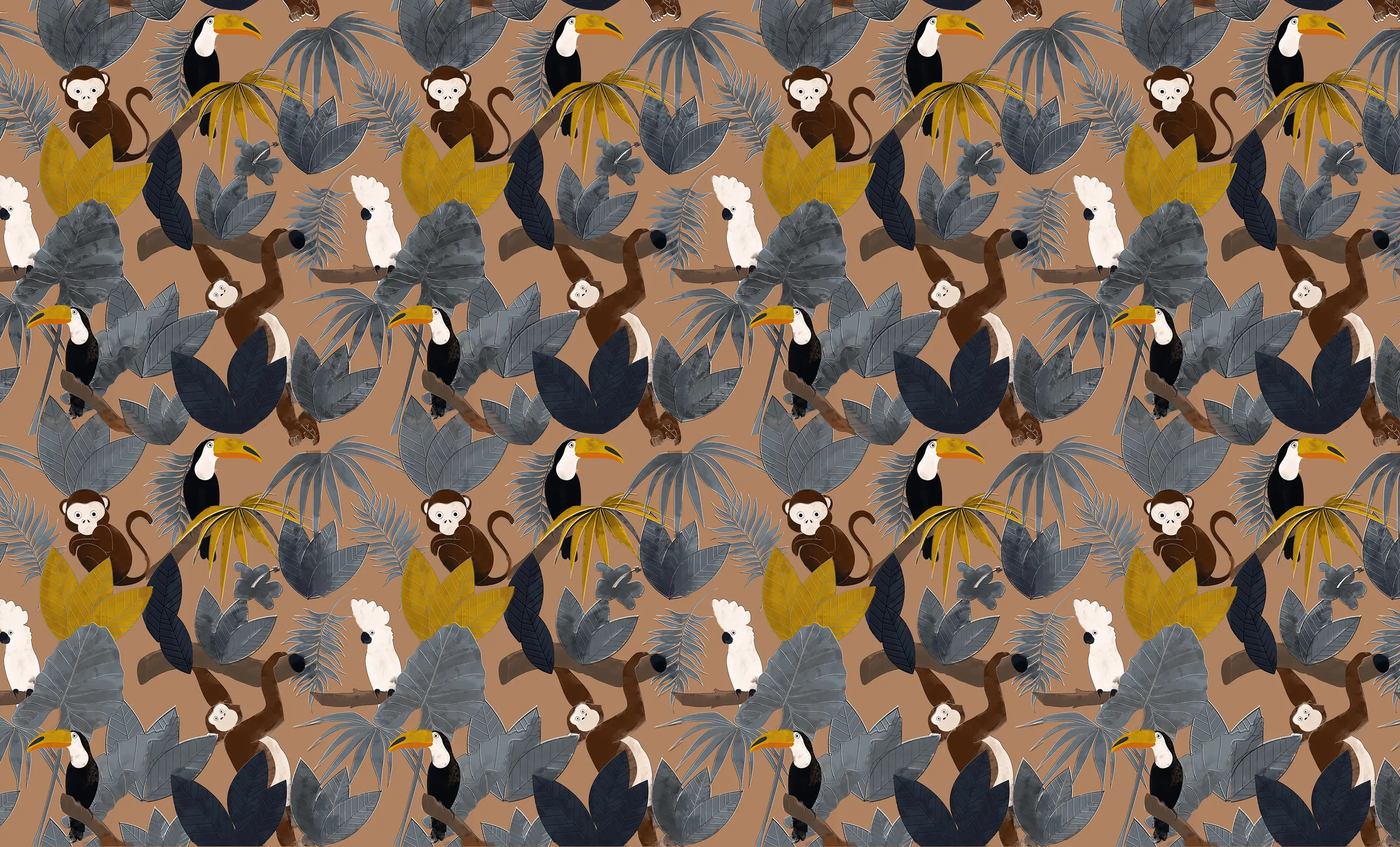 Officinarkitettura - Pattern design | Jungle Naif Cachi