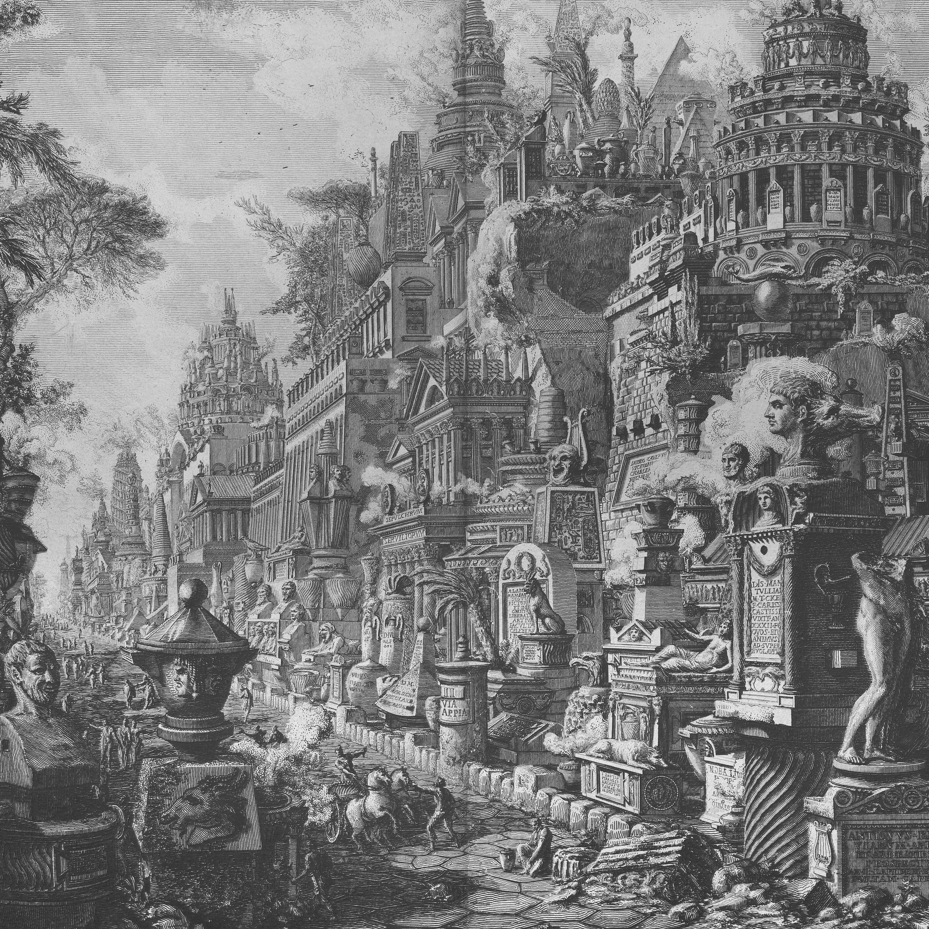Display product Piranesi 22 | 07 Parlanti Ruine from manufacturer Officinarkitettura