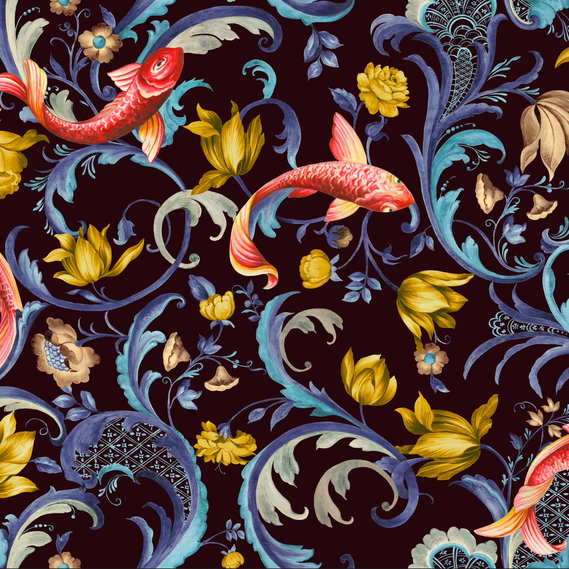 Display product Italian Garden Blue from manufacturer Officinarkitettura