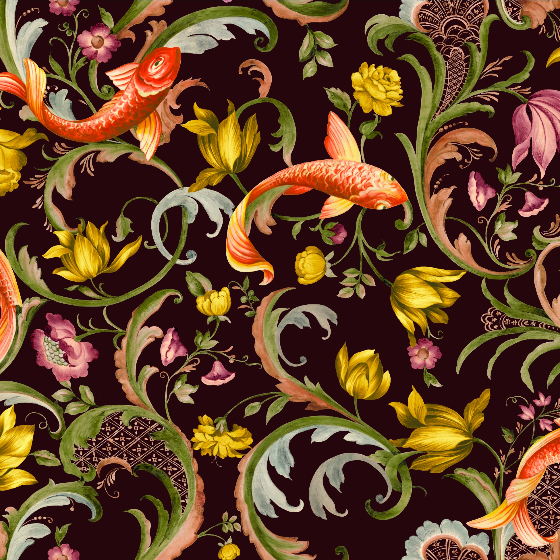 Italian Garden Midnight