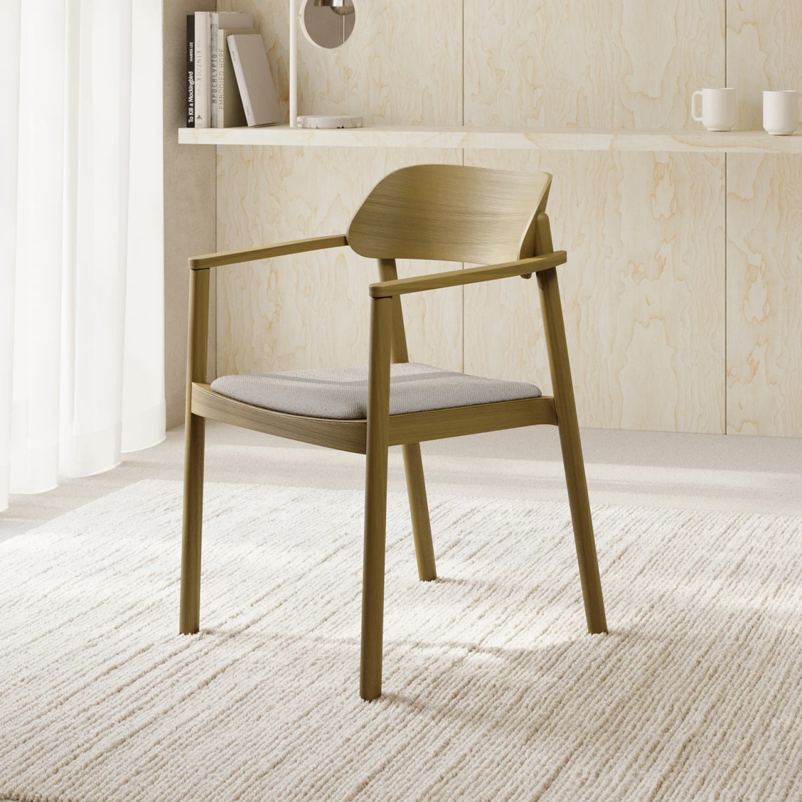 CHAIRS WITH ARMRESTS