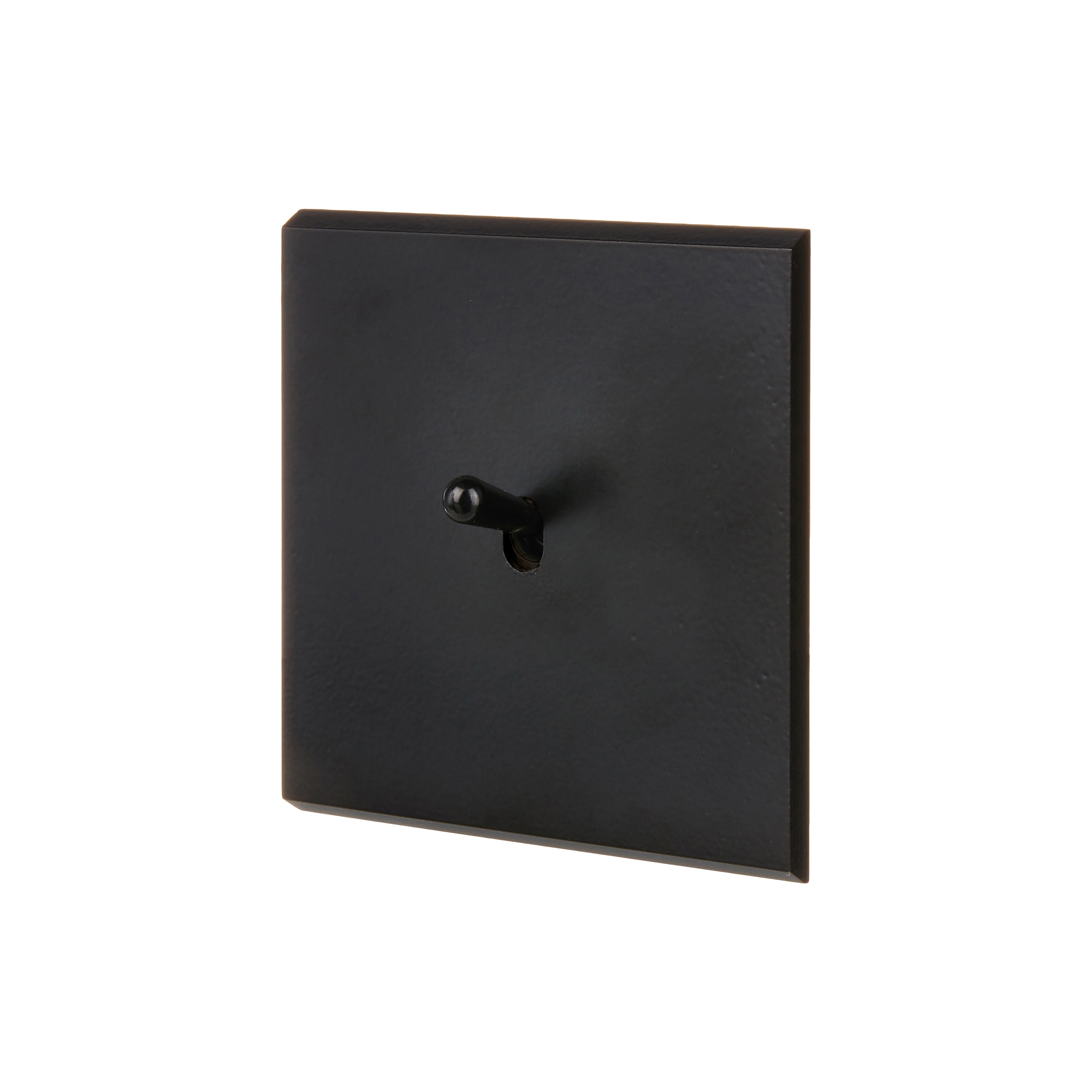 Afficher le produit Laiton Noir Mat - Plaque simple - 1 levier du fabricant Modelec