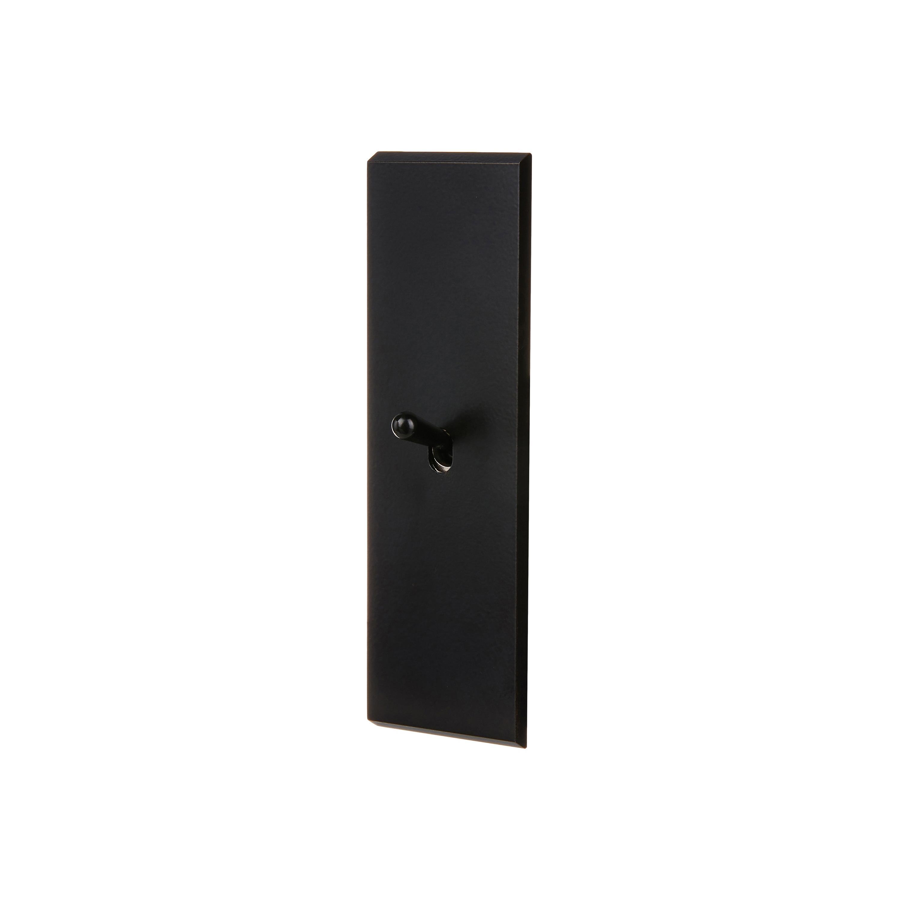 Afficher le produit Laiton Noir Mat - Plaque étroite longue - 1 levier du fabricant Modelec