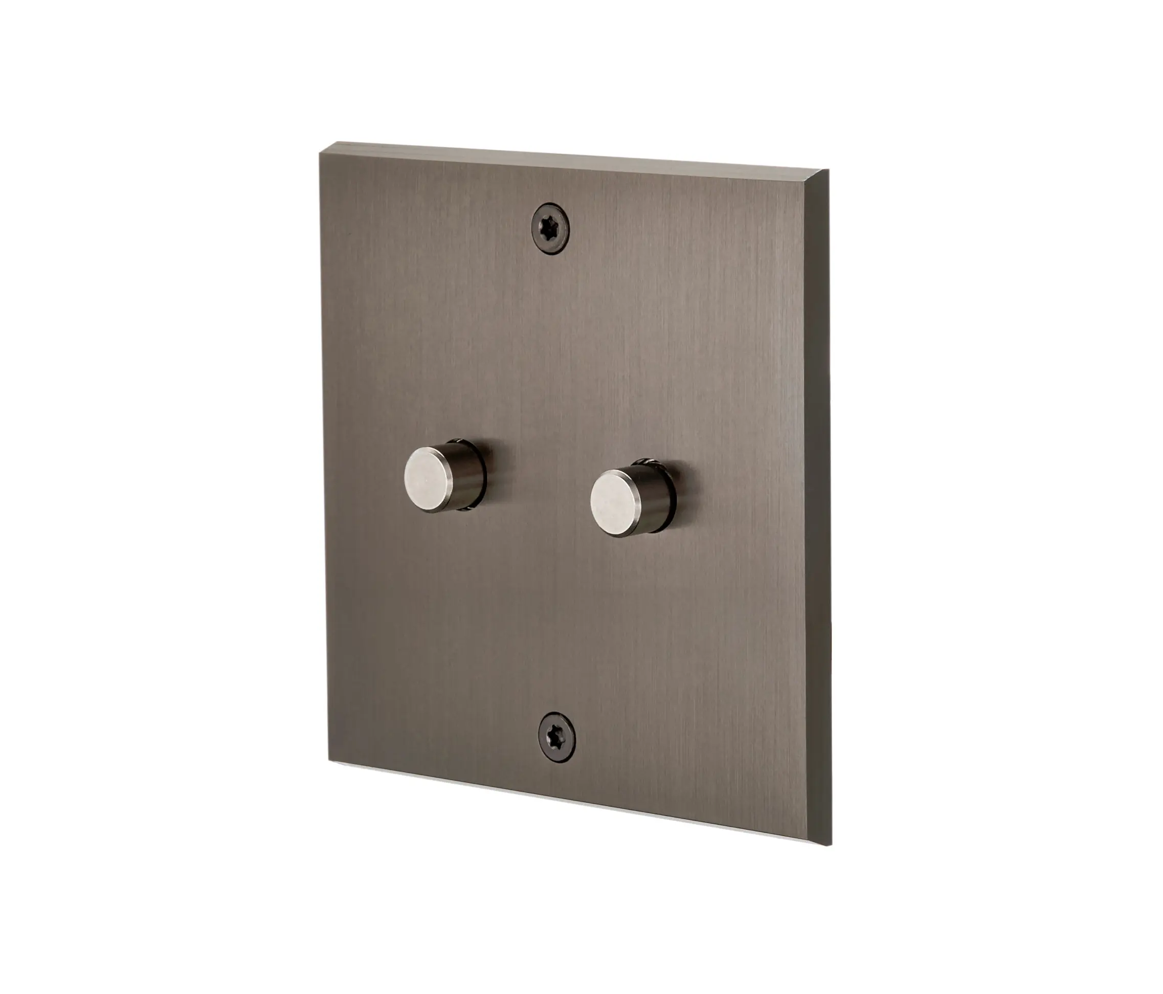 Modelec - Gewehrkugel grau - 1fache Frontblende - 2 Drucktaster