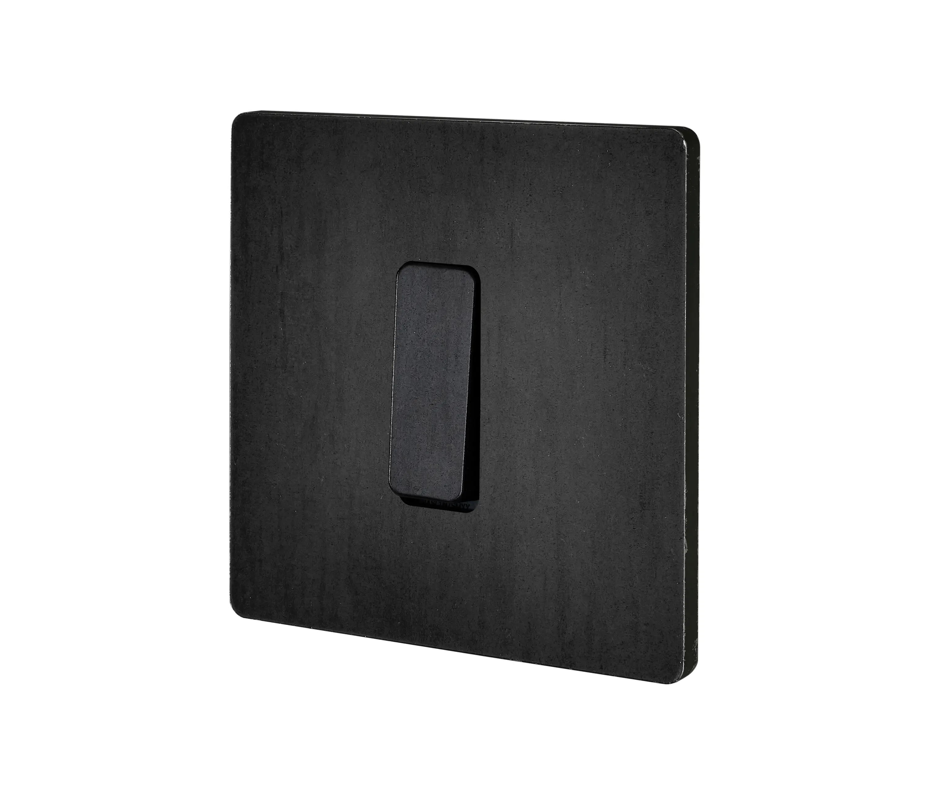 Modelec - STB Steel - Single cover plate - 1 flat STB steel button