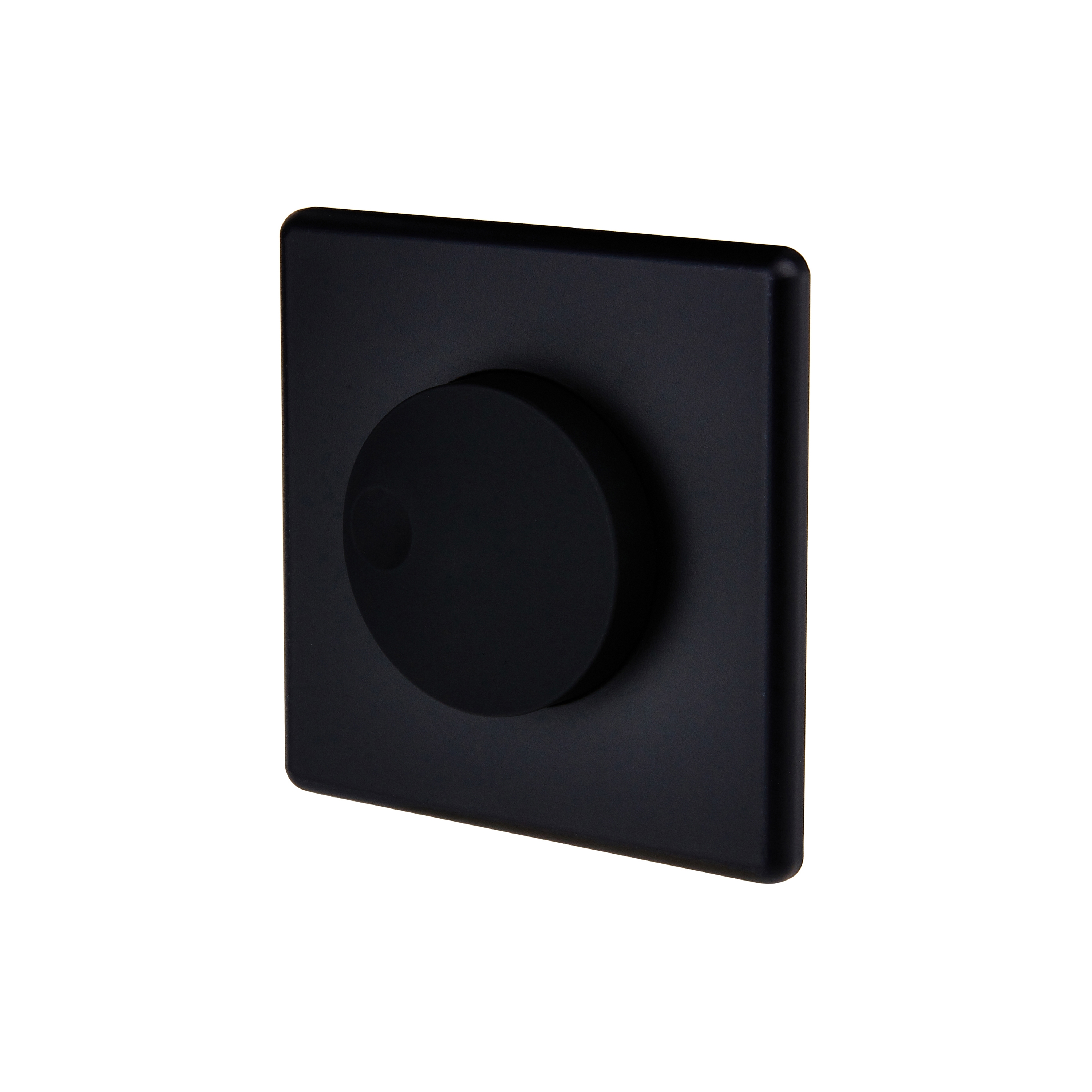 Mostra il prodotto Black Soft Touch - Single Cover Plate - 1 dimmer del produttore Modelec