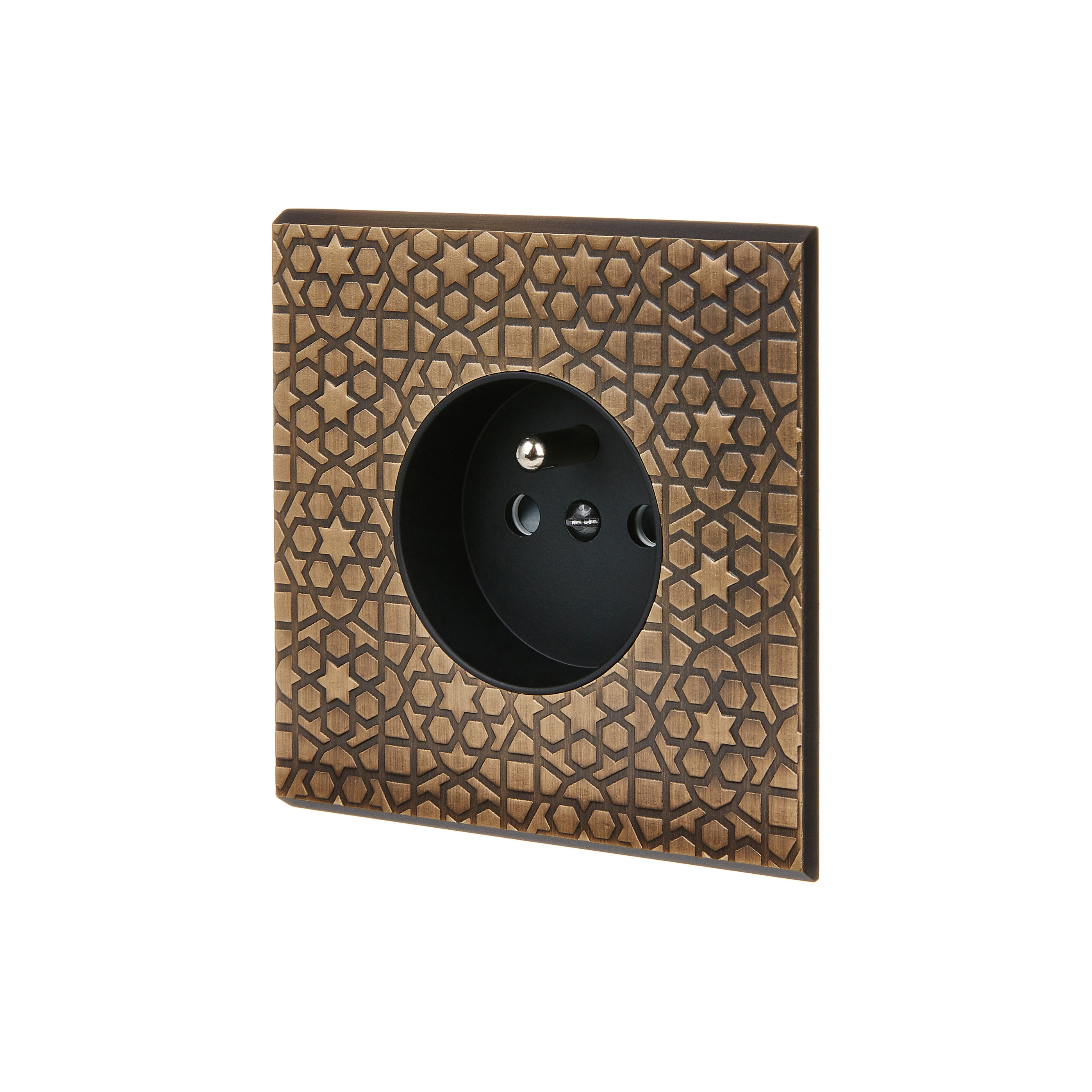 Display product Atlas - Single Cover Plate - 1 Socket from manufacturer Modelec
