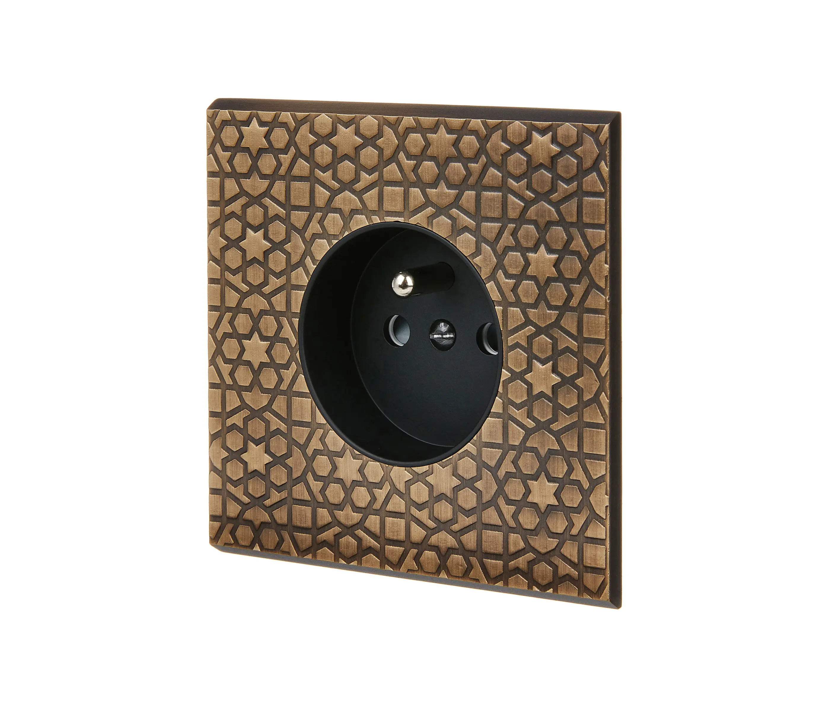Modelec - Atlas - Placa simple - 1 Enchufe