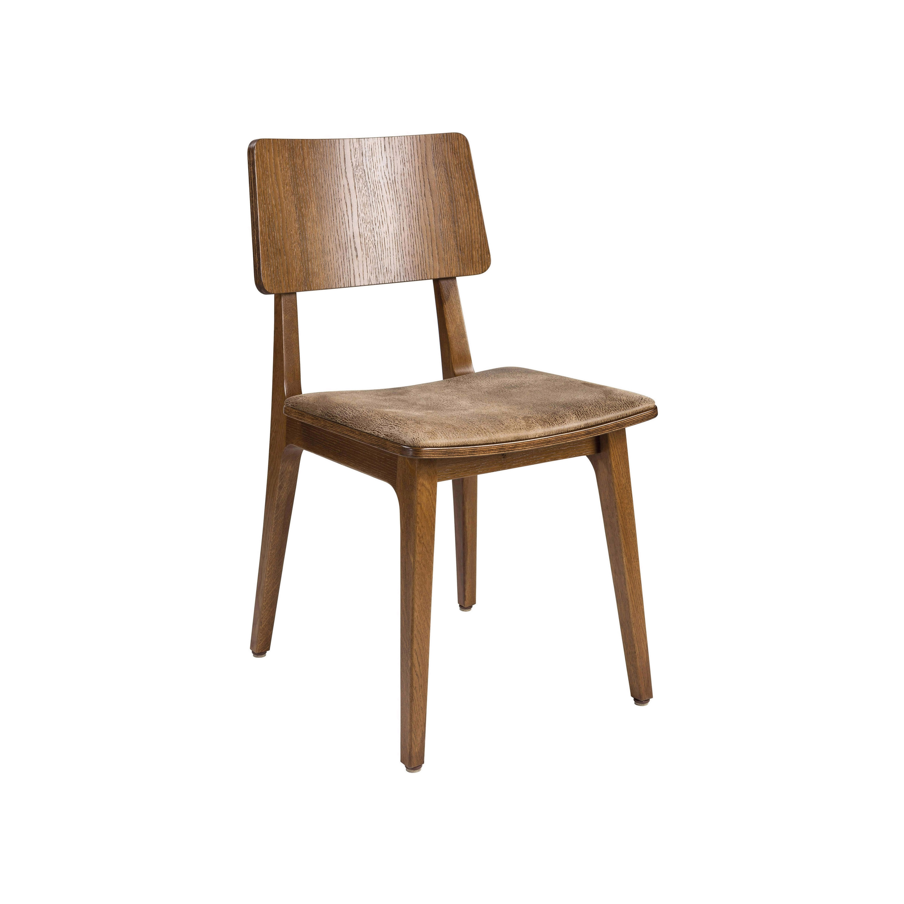 Mostra il prodotto Flash SC, seat flat upholstered, back wood del produttore Satelliet Originals