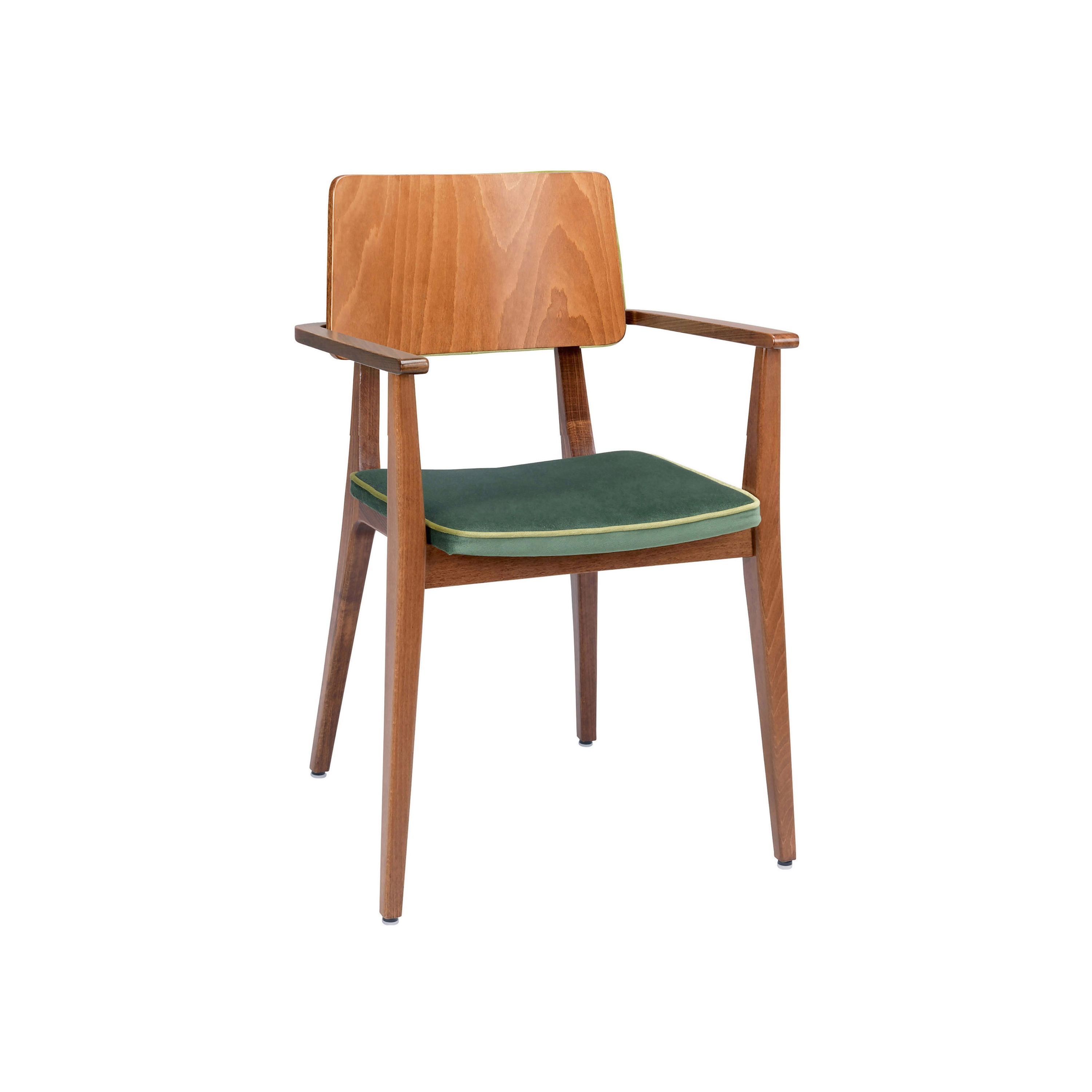 Mostrar el producto Flash AC, seat boxed upholstered, back wood del fabricante Satelliet Originals
