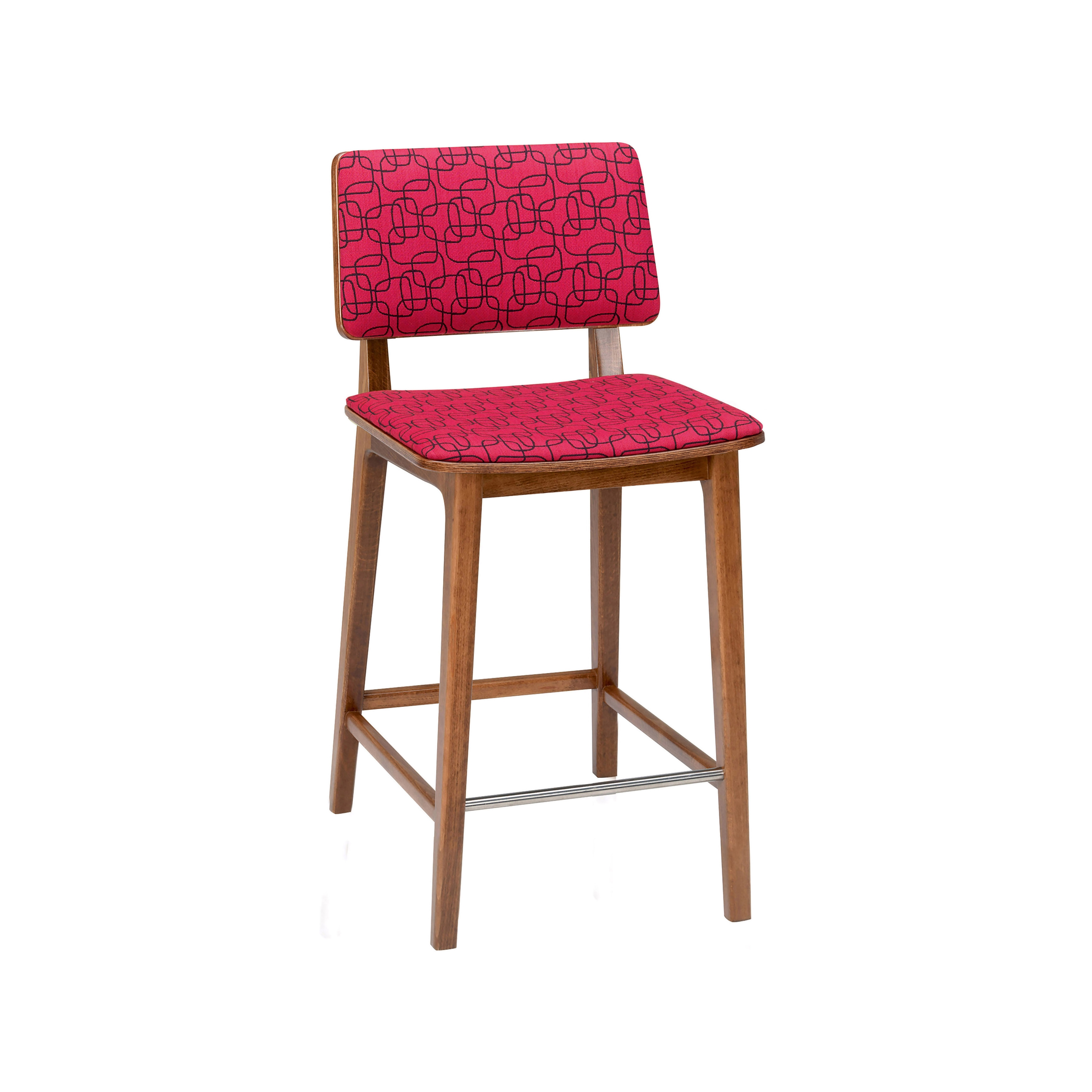 Display product Flash MS, seat and back flat upholstered from manufacturer Satelliet Originals