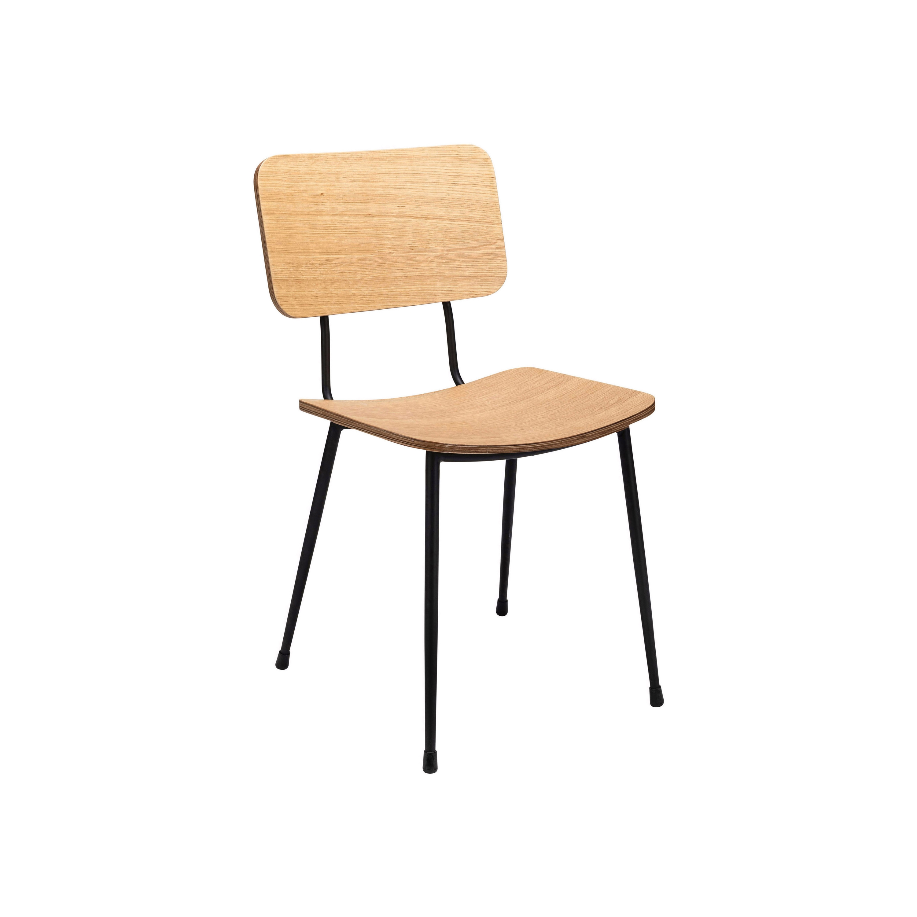 Display product Gerlin Plywood SC, seat and back natural lacquered from manufacturer Satelliet Originals