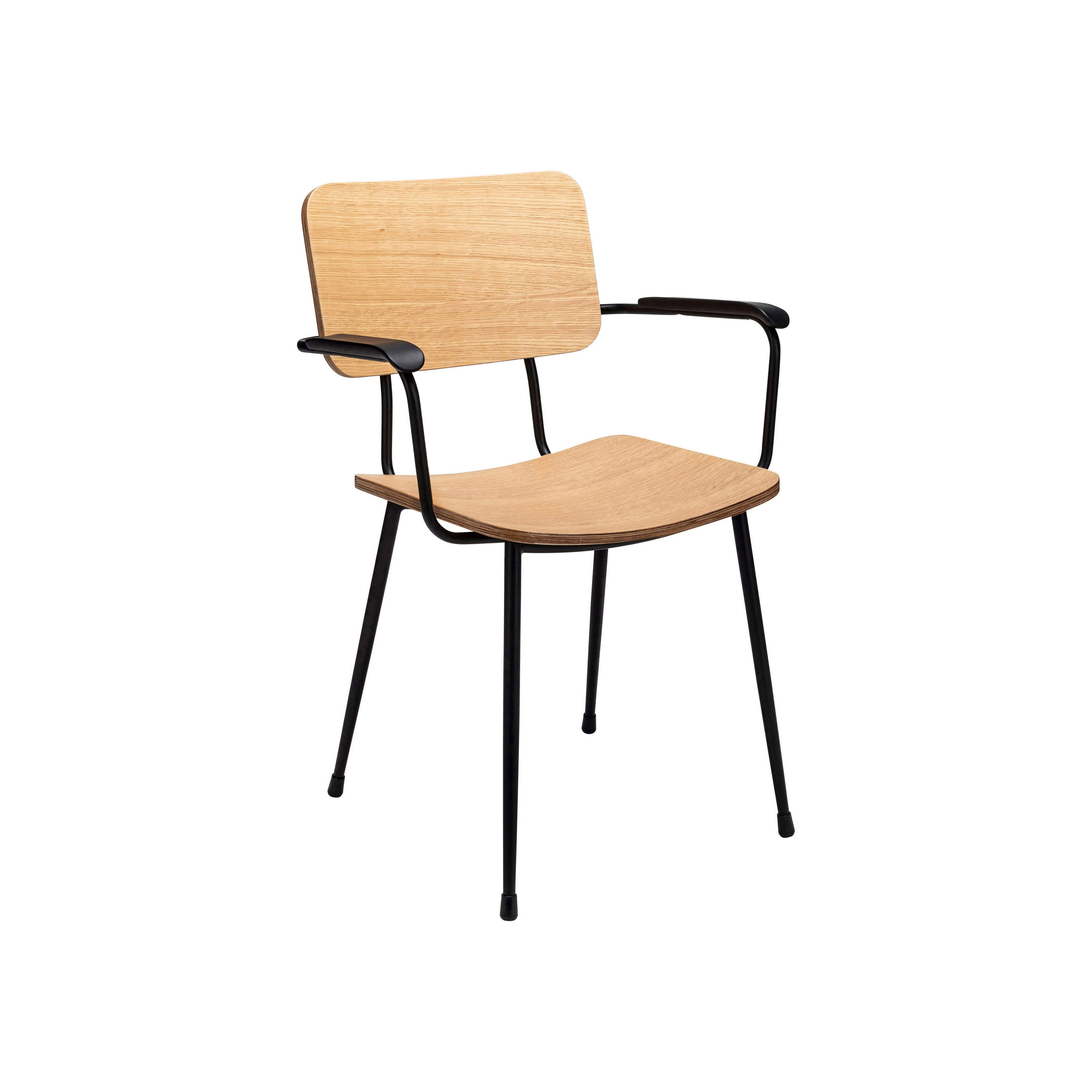 Display product Gerlin Plywood AC, seat and back natural lacquered from manufacturer Satelliet Originals