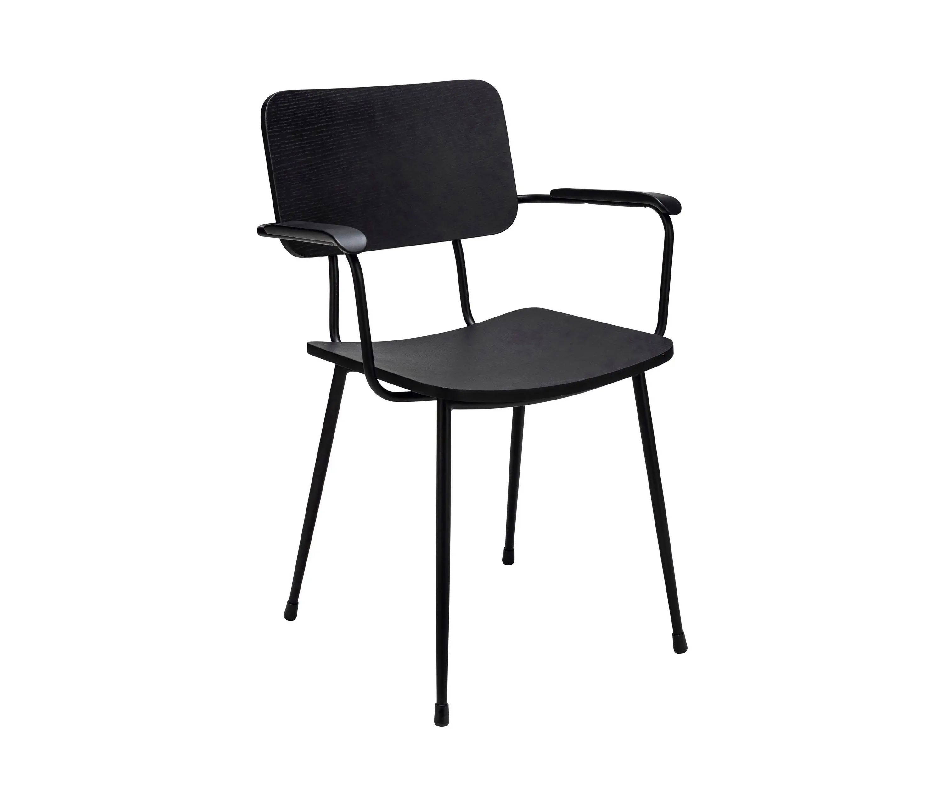 Satelliet Originals - Gerlin Plywood AC, seat and back matt black lacquered