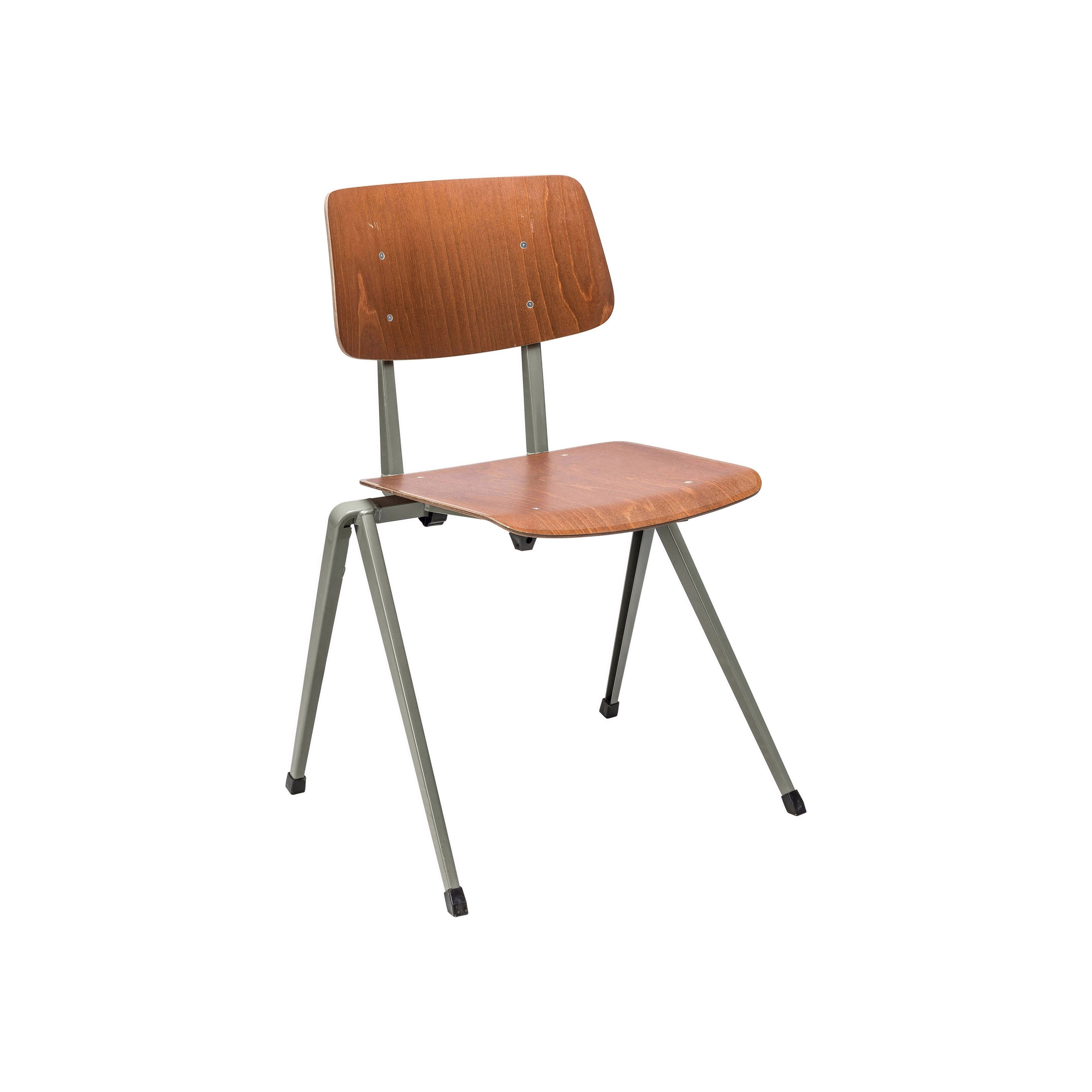 S-17 SC, frame grey, seat and back redbrown