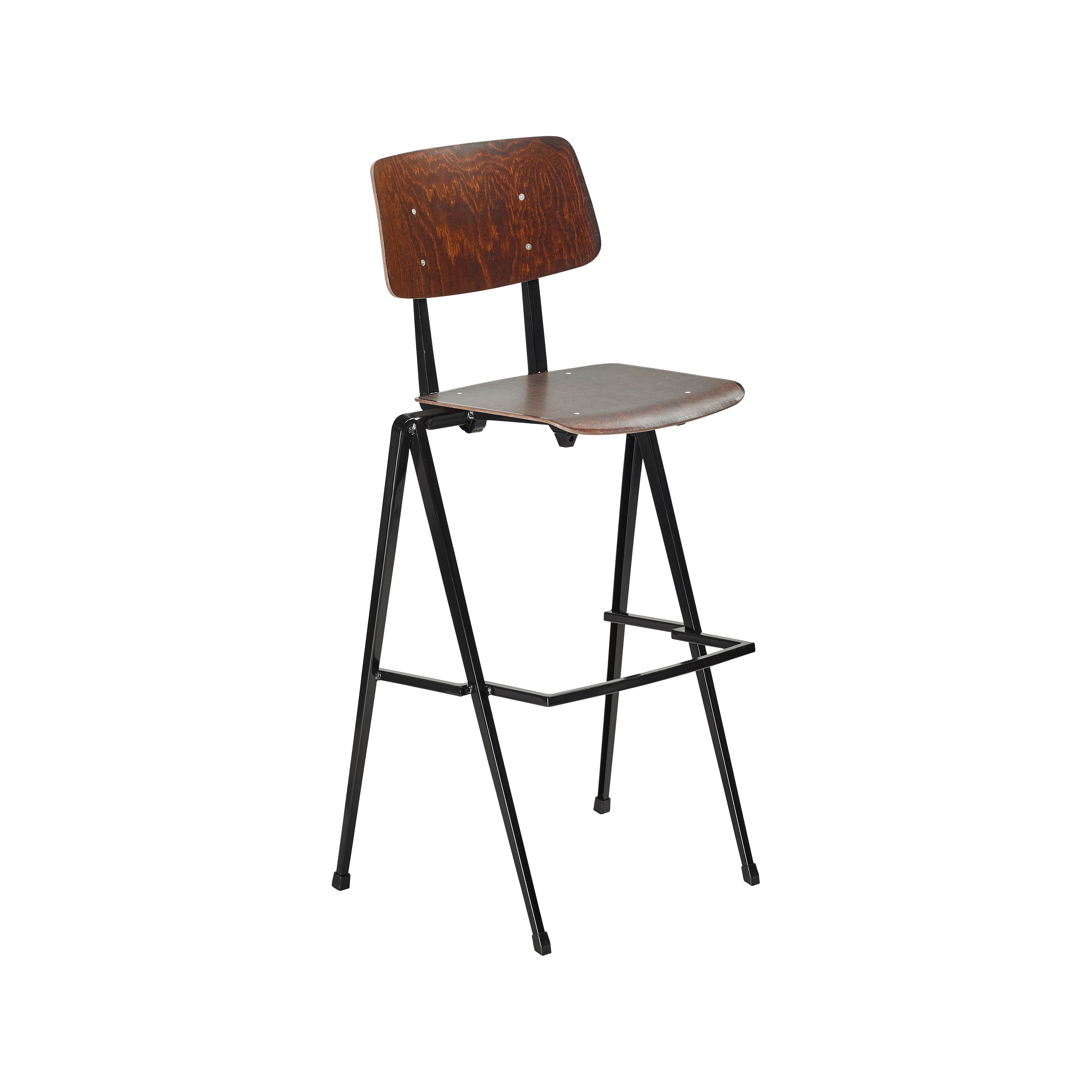 S-17 HS, frame black, seat and back ebony
