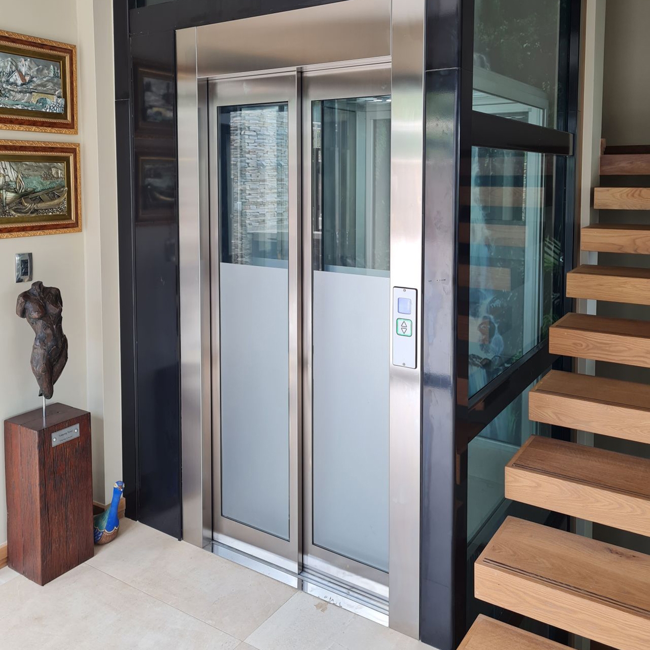 Indoor lifts with structure