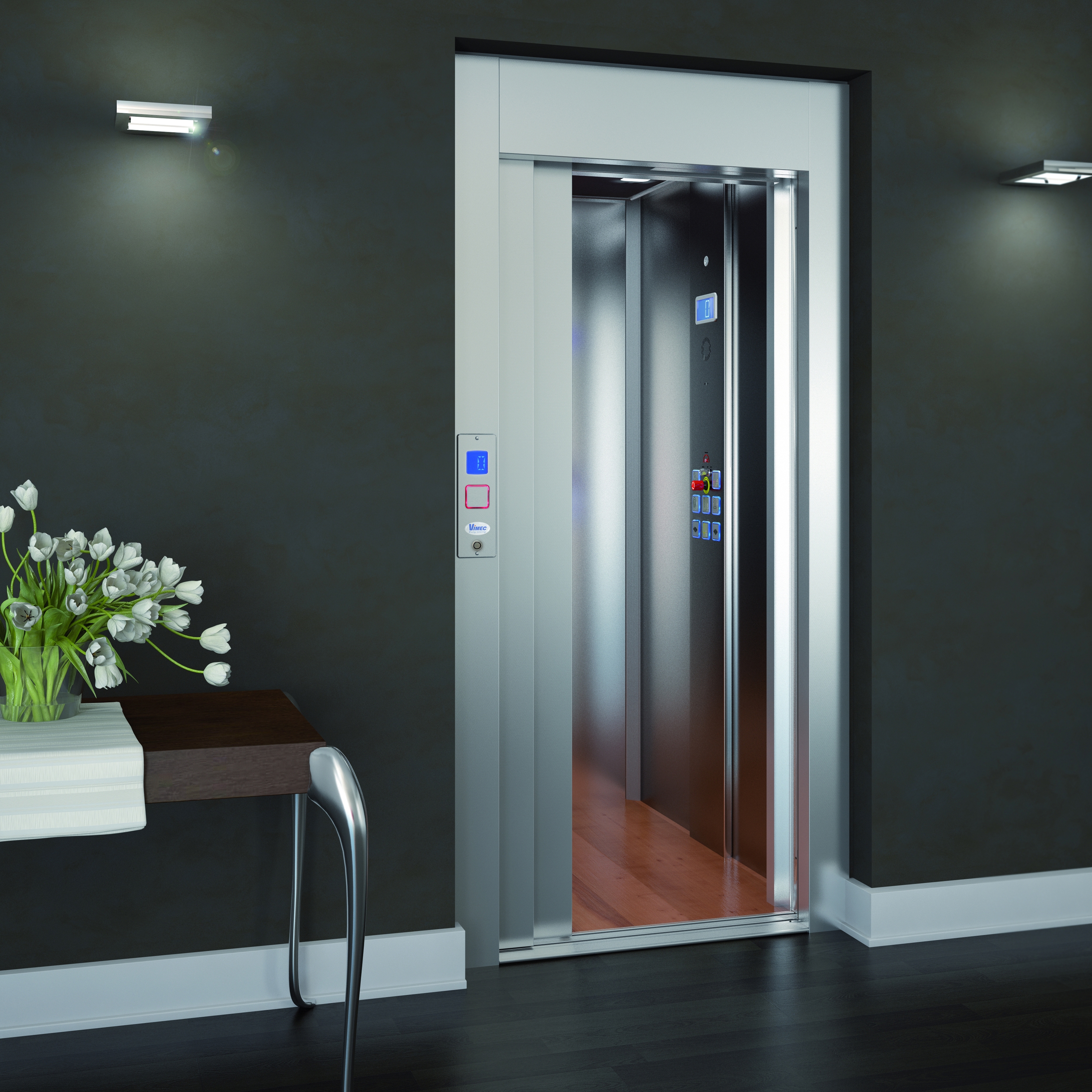 Electric elevator ECOVIMEC