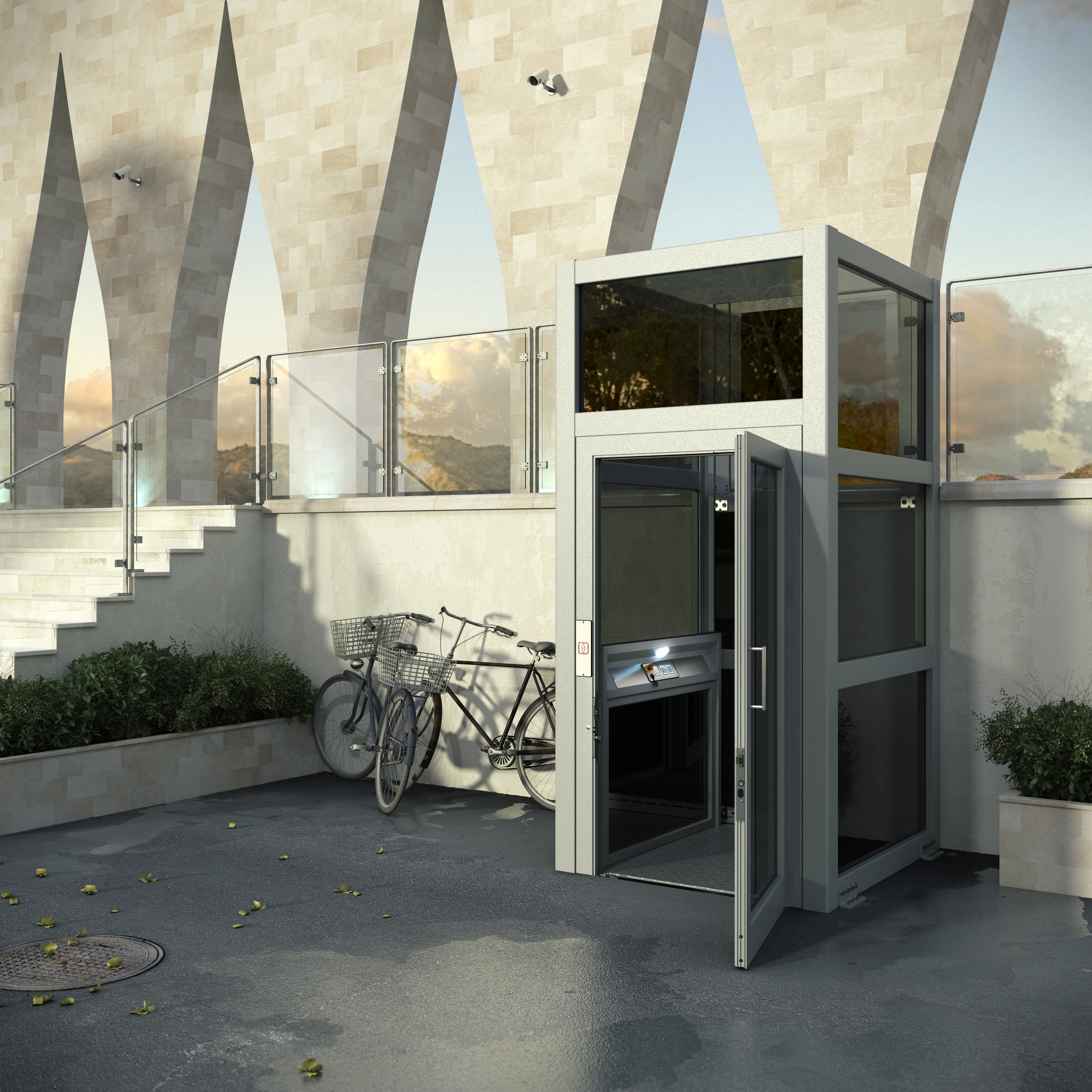 Afficher le produit Vertical platform step lift STEPPY PLUS du fabricant Vimec Srl