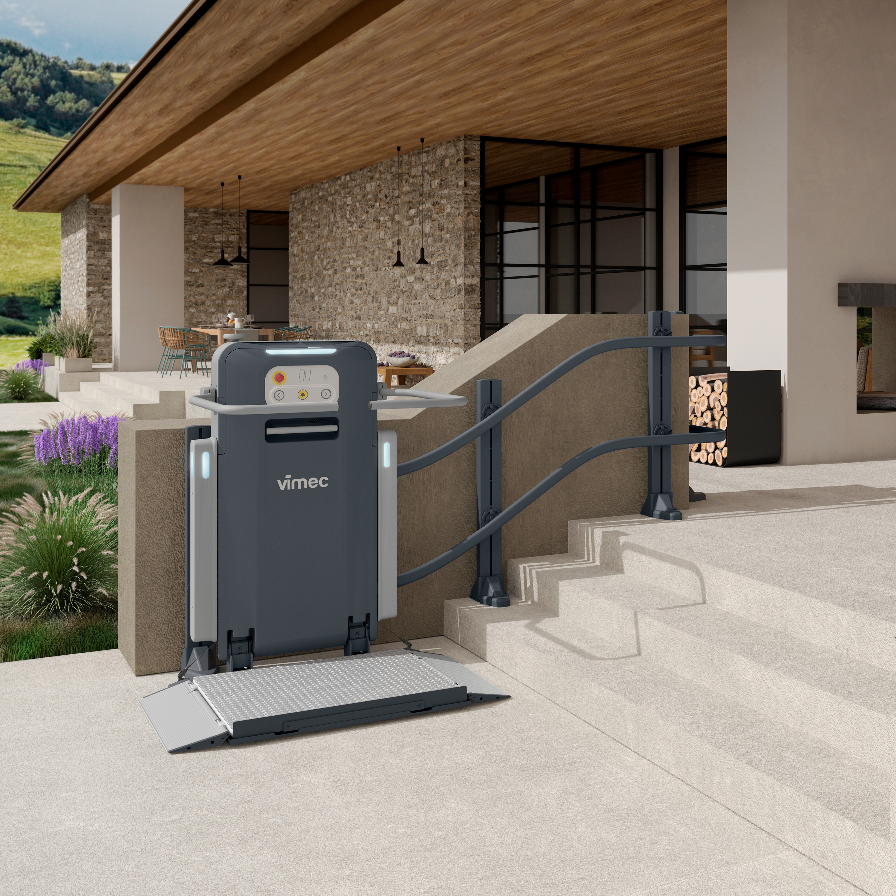 Mostra il prodotto Servoscala con pedana V6s del produttore Vimec Srl