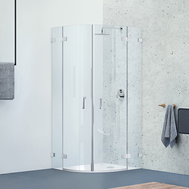 Quadrant shower