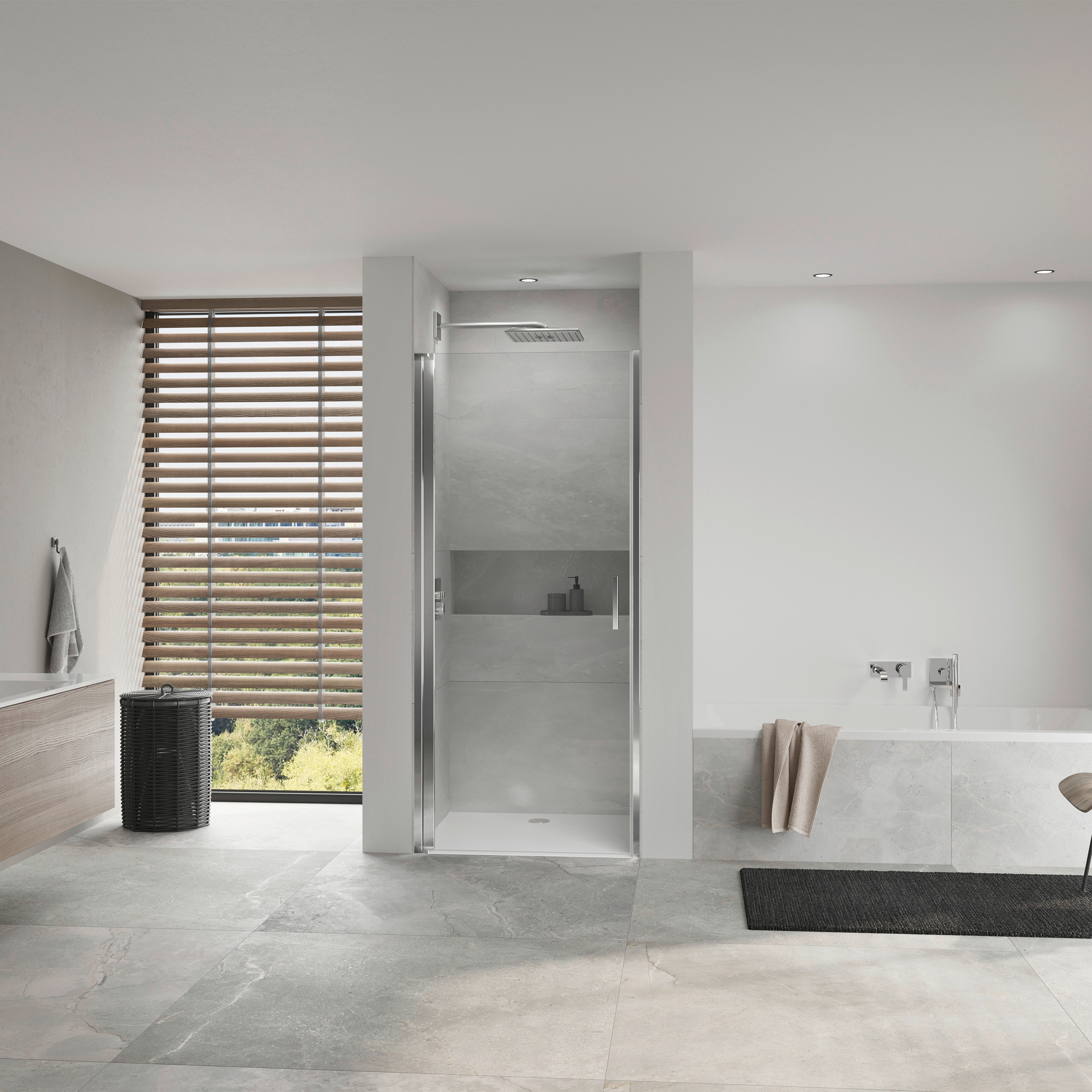 Mostra il prodotto S400 PPTW Swing door, wall hinge del produttore Koralle